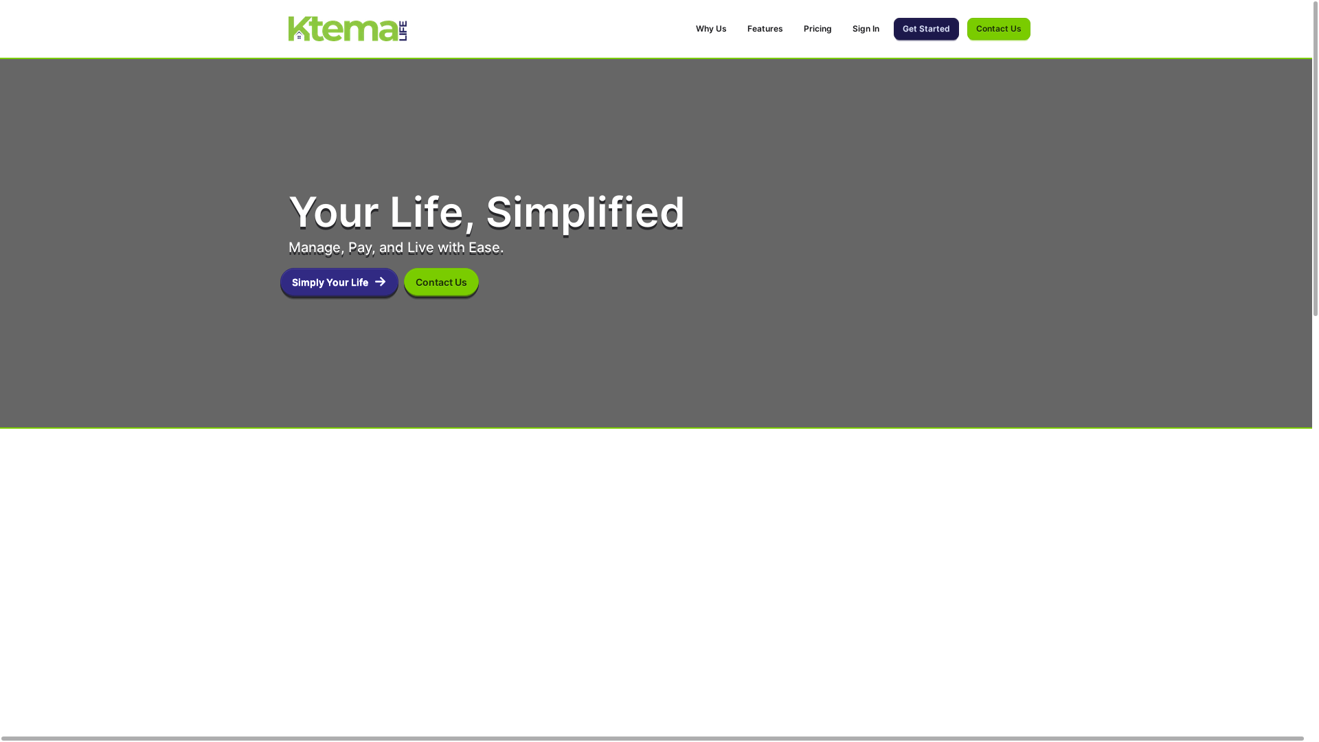 website screenshot of https://ktema-home-test.pages.dev/