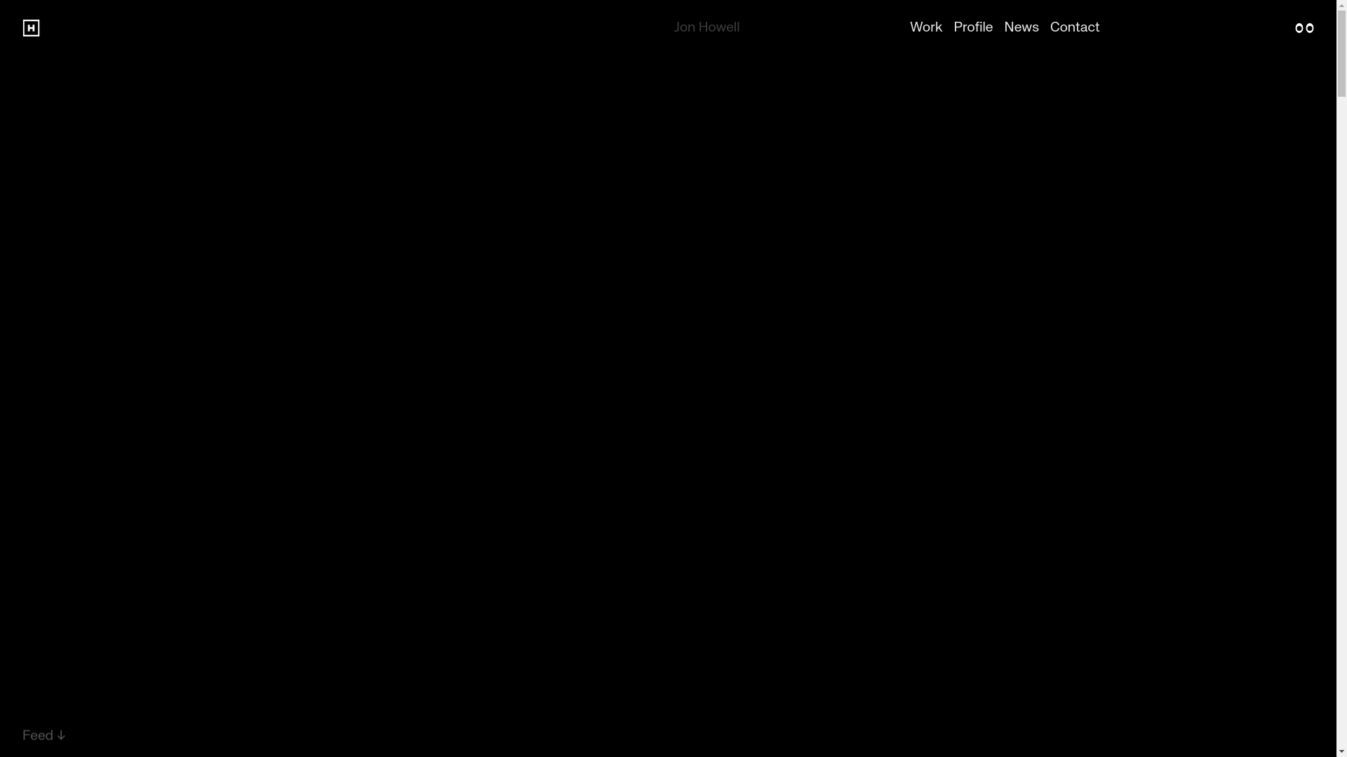 website screenshot of https://www.jonhowell.com/