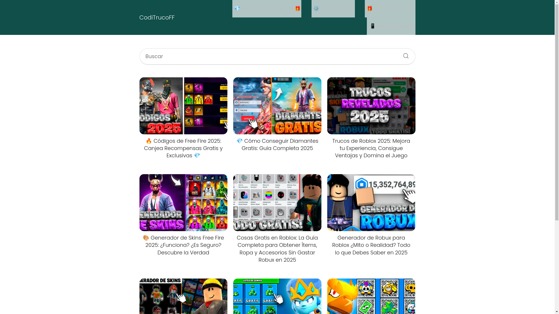 website screenshot of https://tinyurl.com/DiamondsYCodigos1