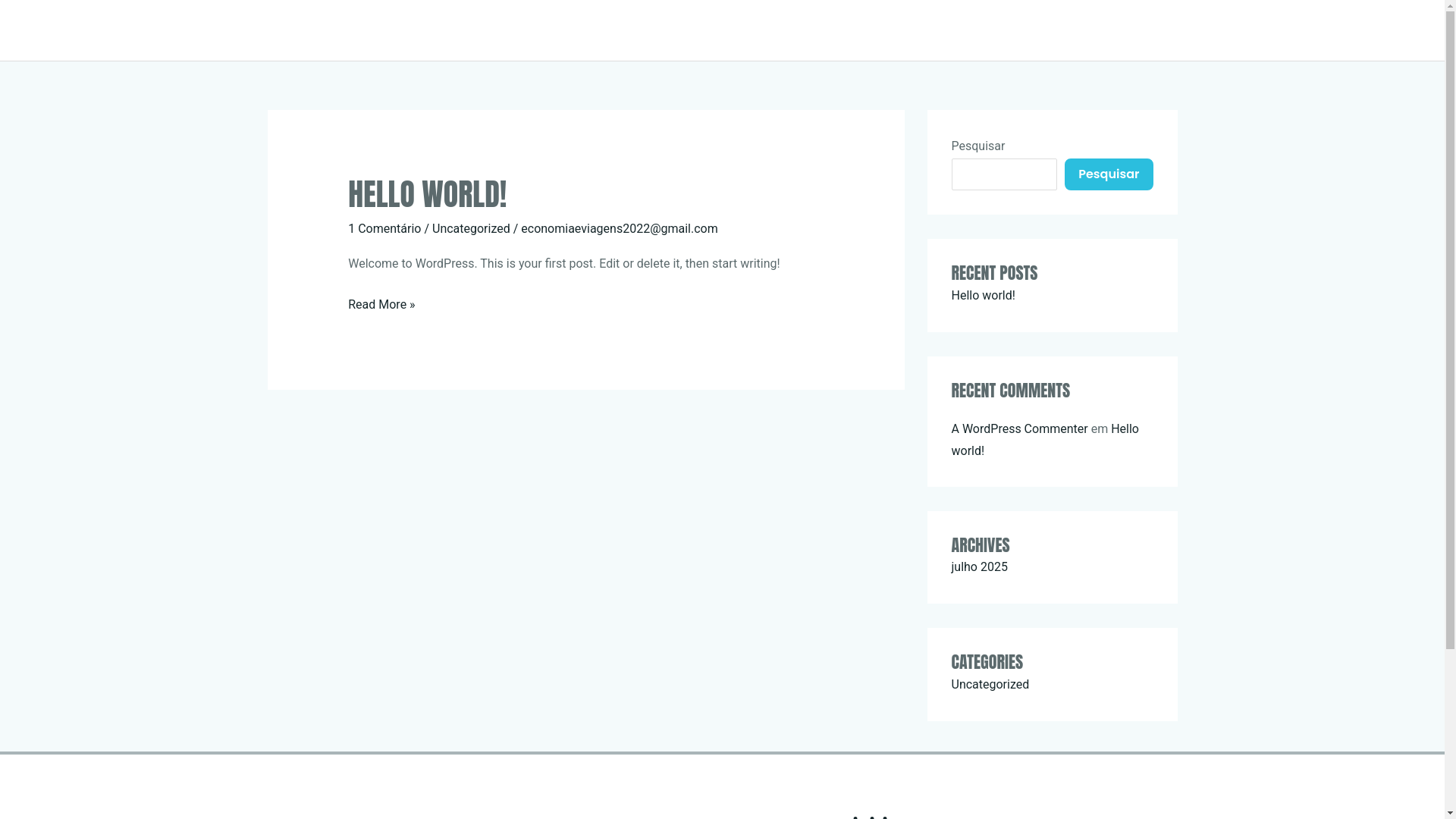 website screenshot of https://economiaeviagens.site/