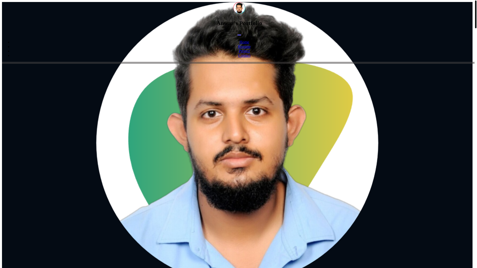 website screenshot of https://anwar-abbas.pages.dev/