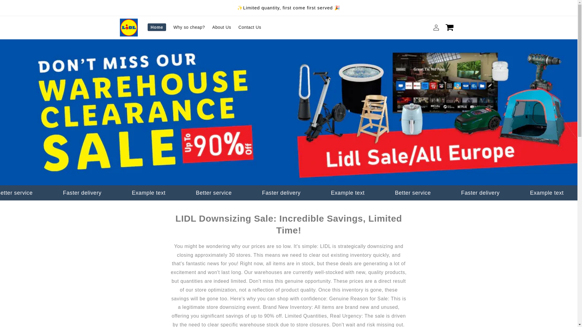 website screenshot of https://ldilsaleshop.shop/