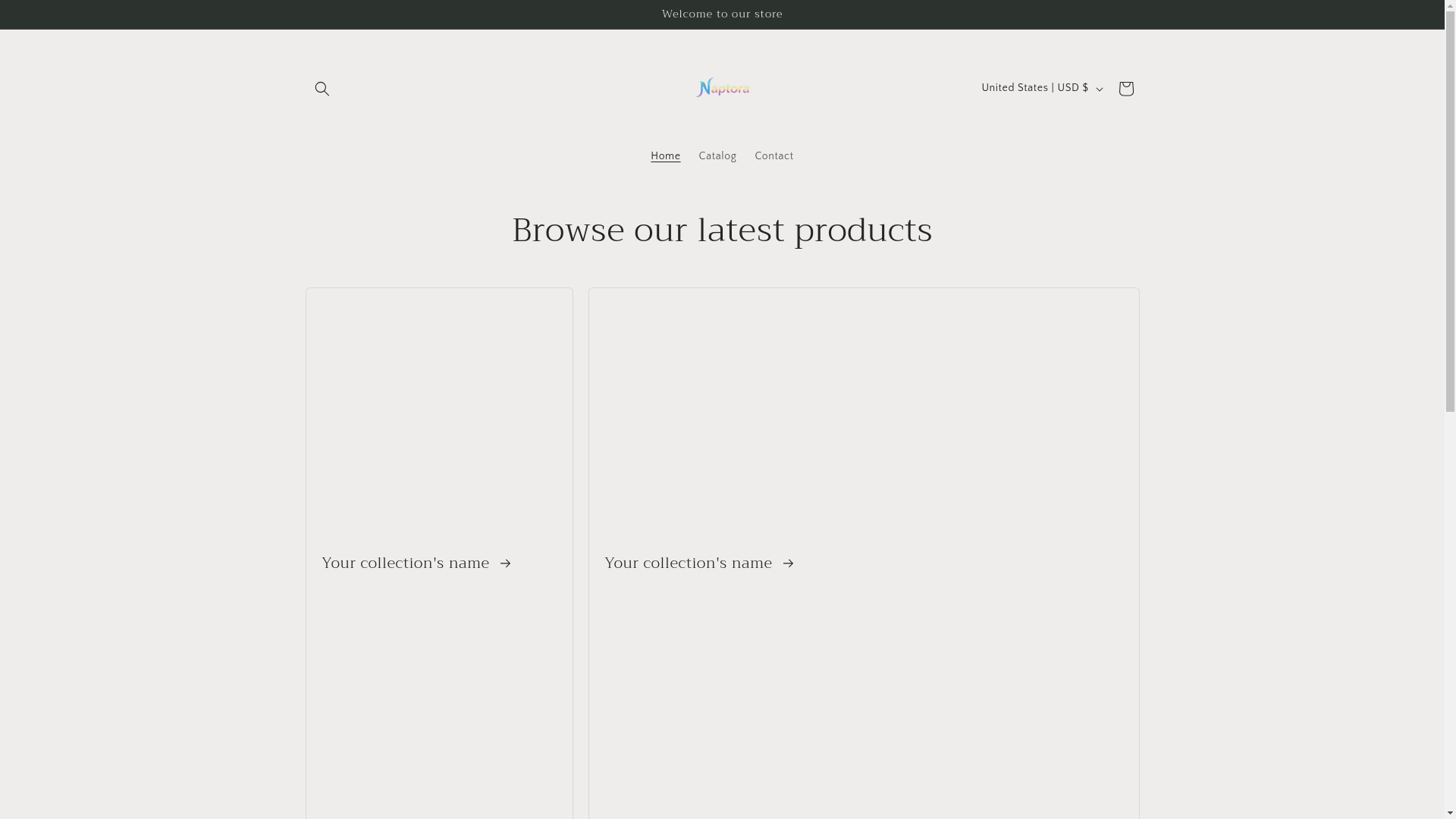 website screenshot of https://naptora.com/