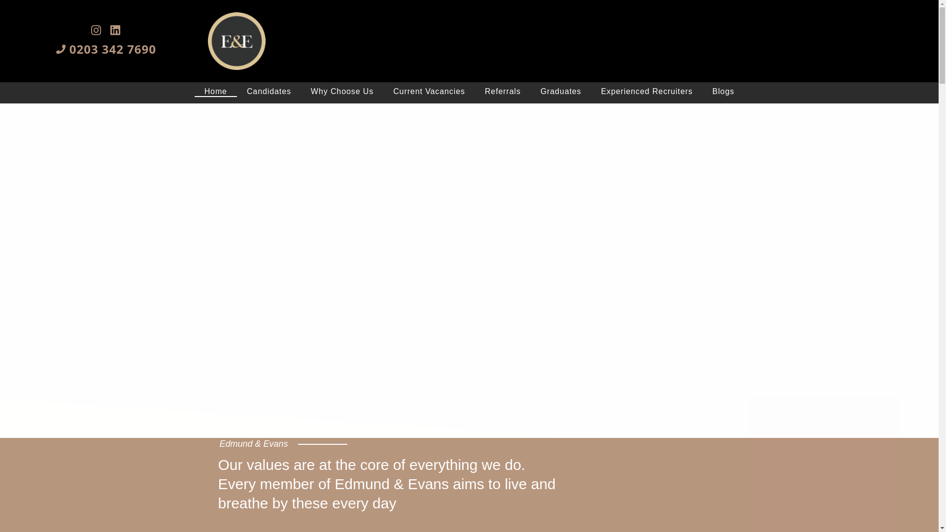 website screenshot of https://emundandevans.com/