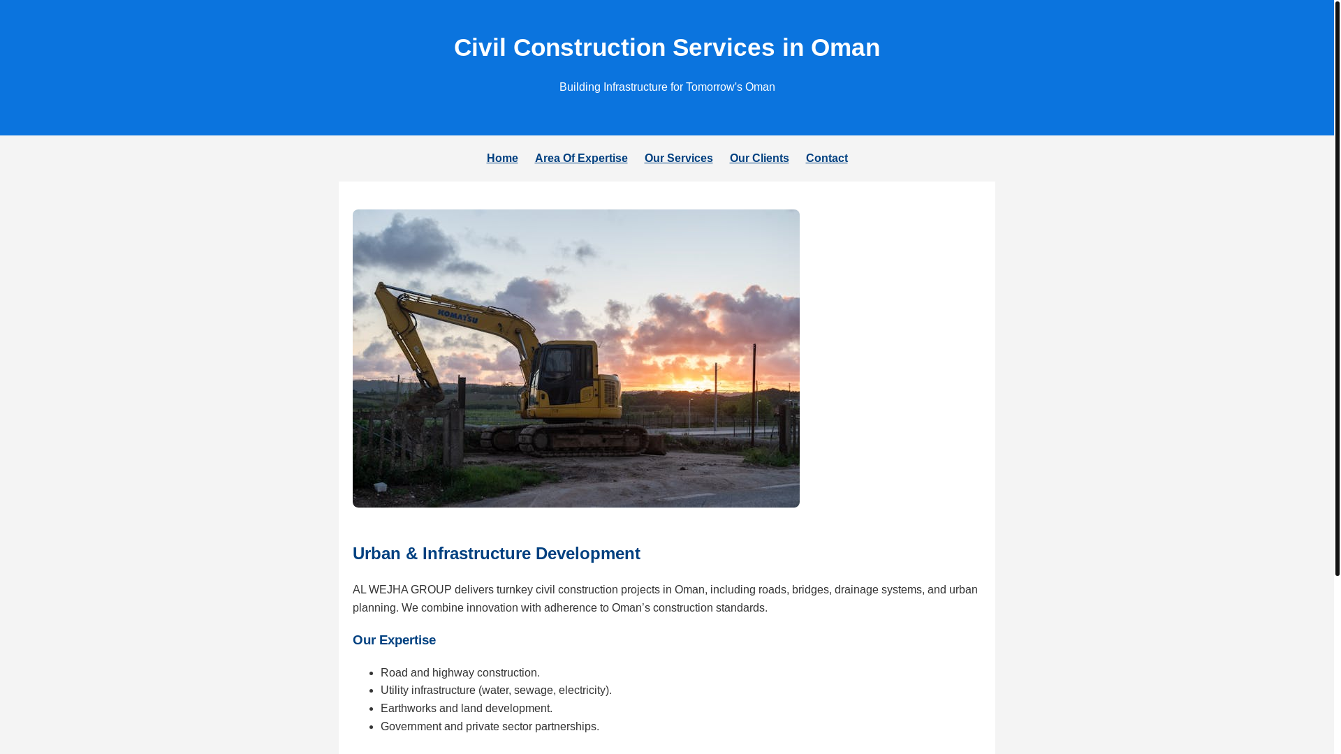 website screenshot of https://civilconstruction.pages.dev/