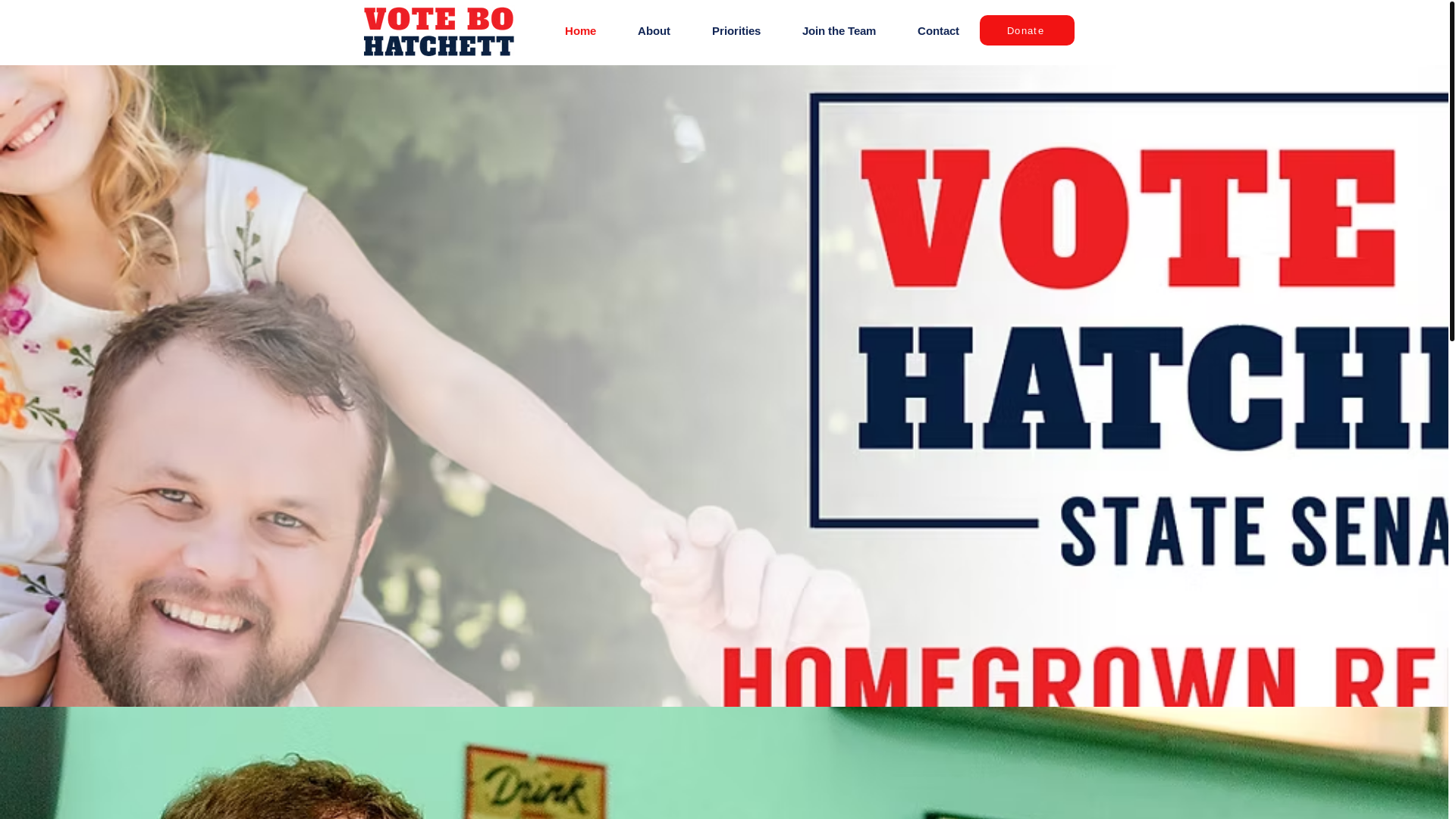 website screenshot of https://bohatchettforga.com/