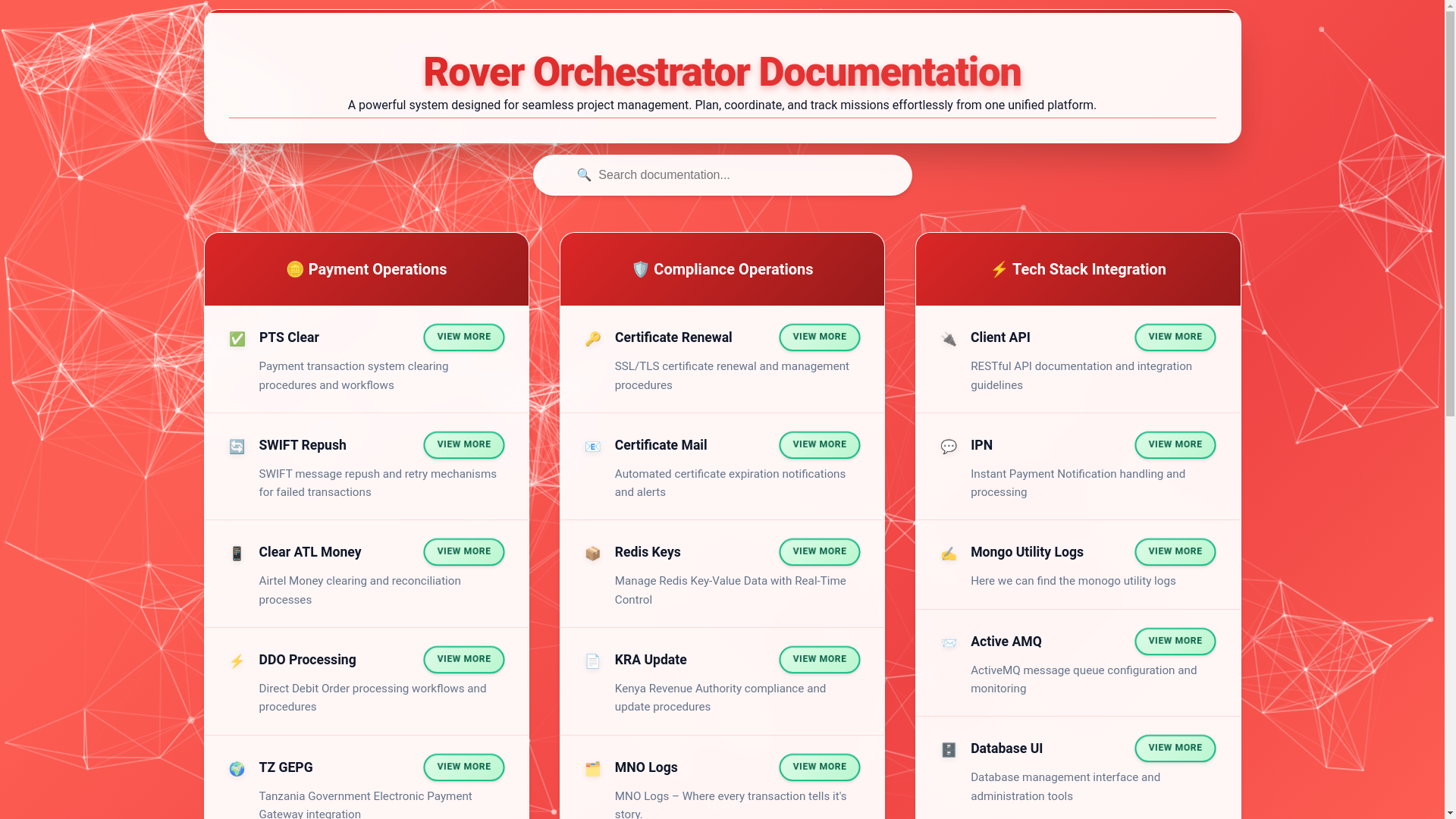 website screenshot of https://rover-user-guides.pages.dev/
