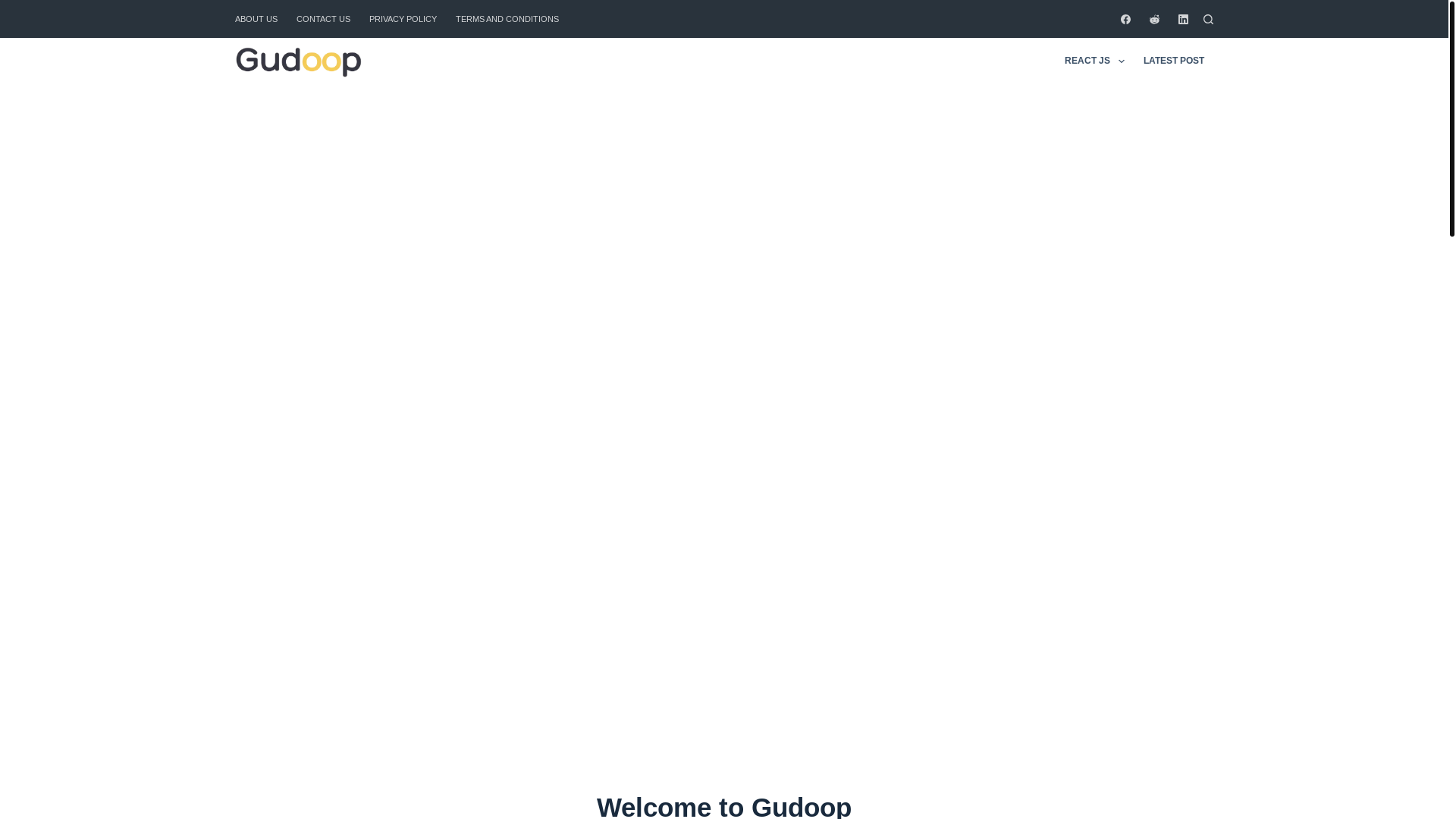 website screenshot of https://gudoop.com/