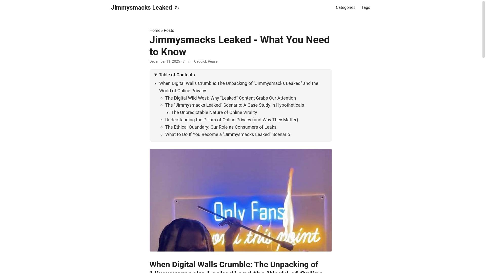 website screenshot of https://jimmysmacksleaked.pages.dev/