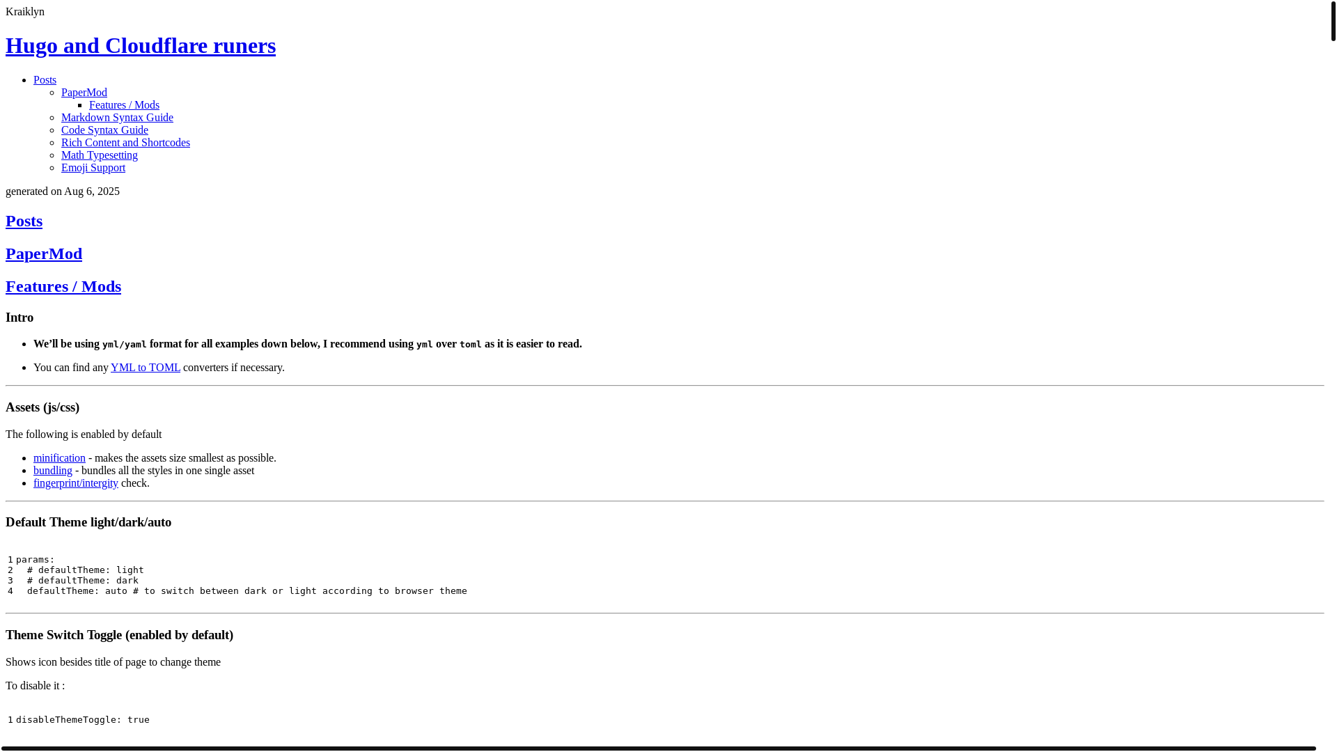 website screenshot of https://showsite.pages.dev/