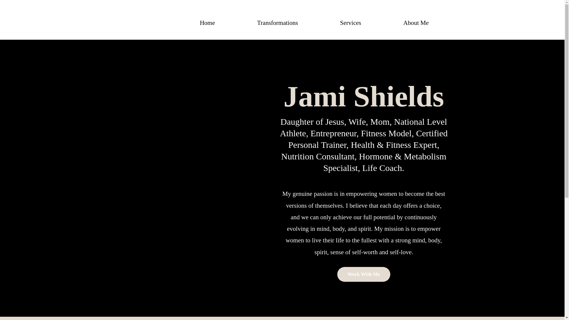website screenshot of https://infojamishieldsfitnesslabs.com/