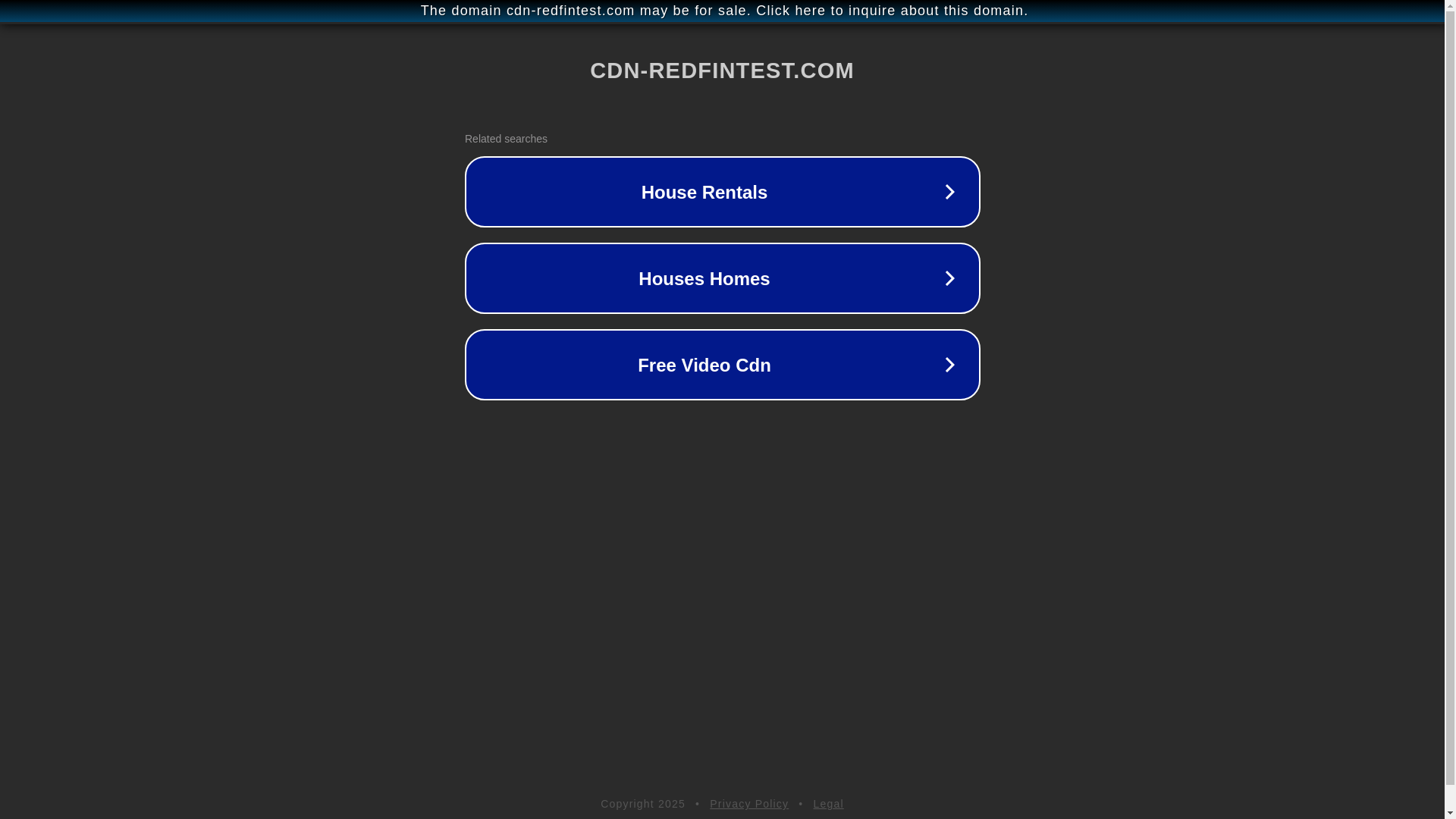 website screenshot of https://cdn-redfintest.com/