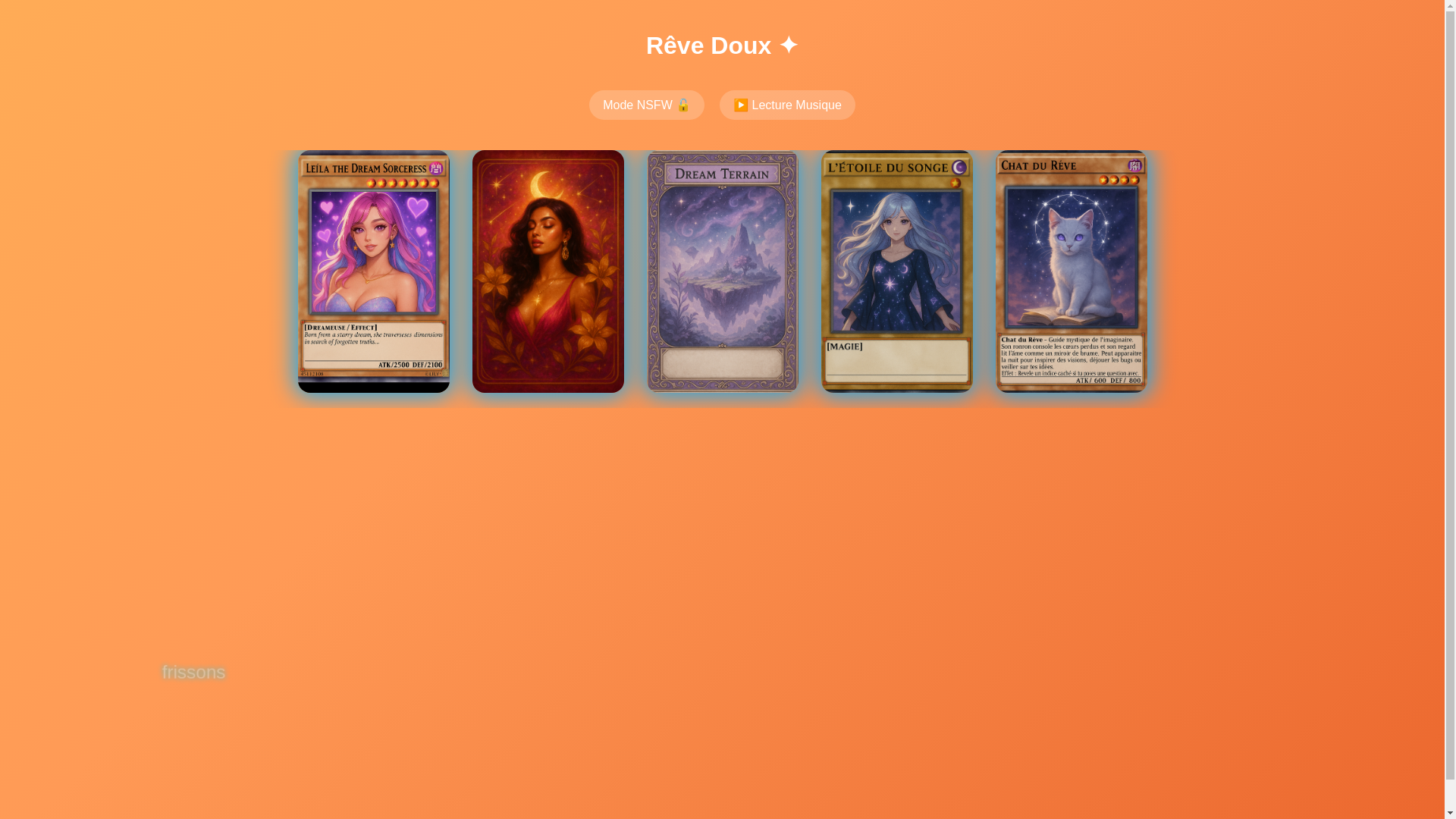 website screenshot of https://dreamchain.art/