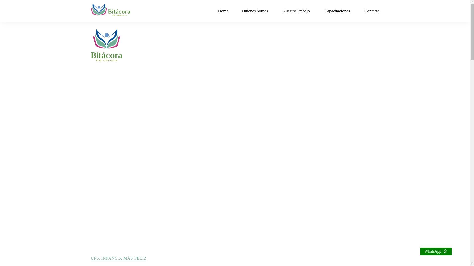 website screenshot of https://bitacoraporlainfancia.pages.dev/