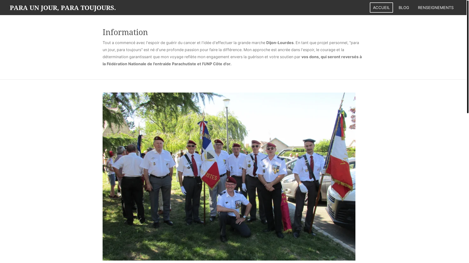 website screenshot of https://paramicalement-gmail.com/