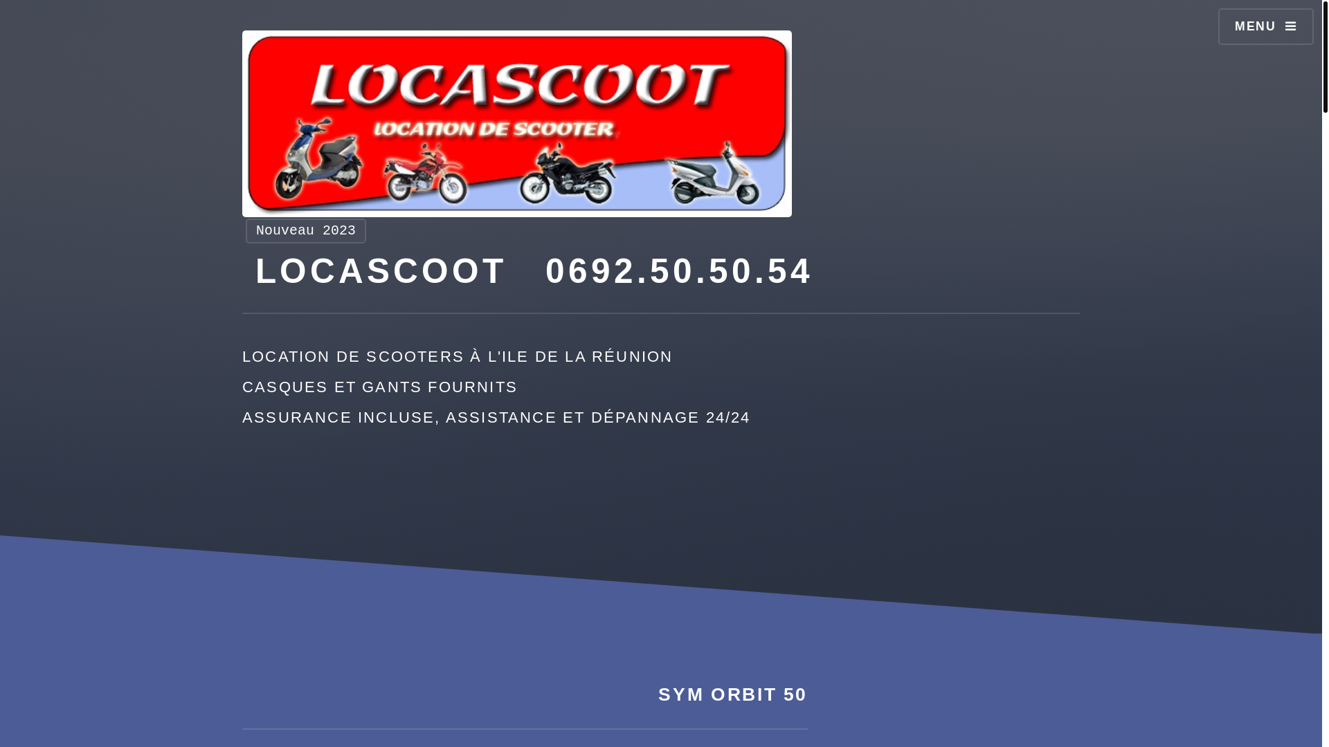 website screenshot of https://locascoot.com/