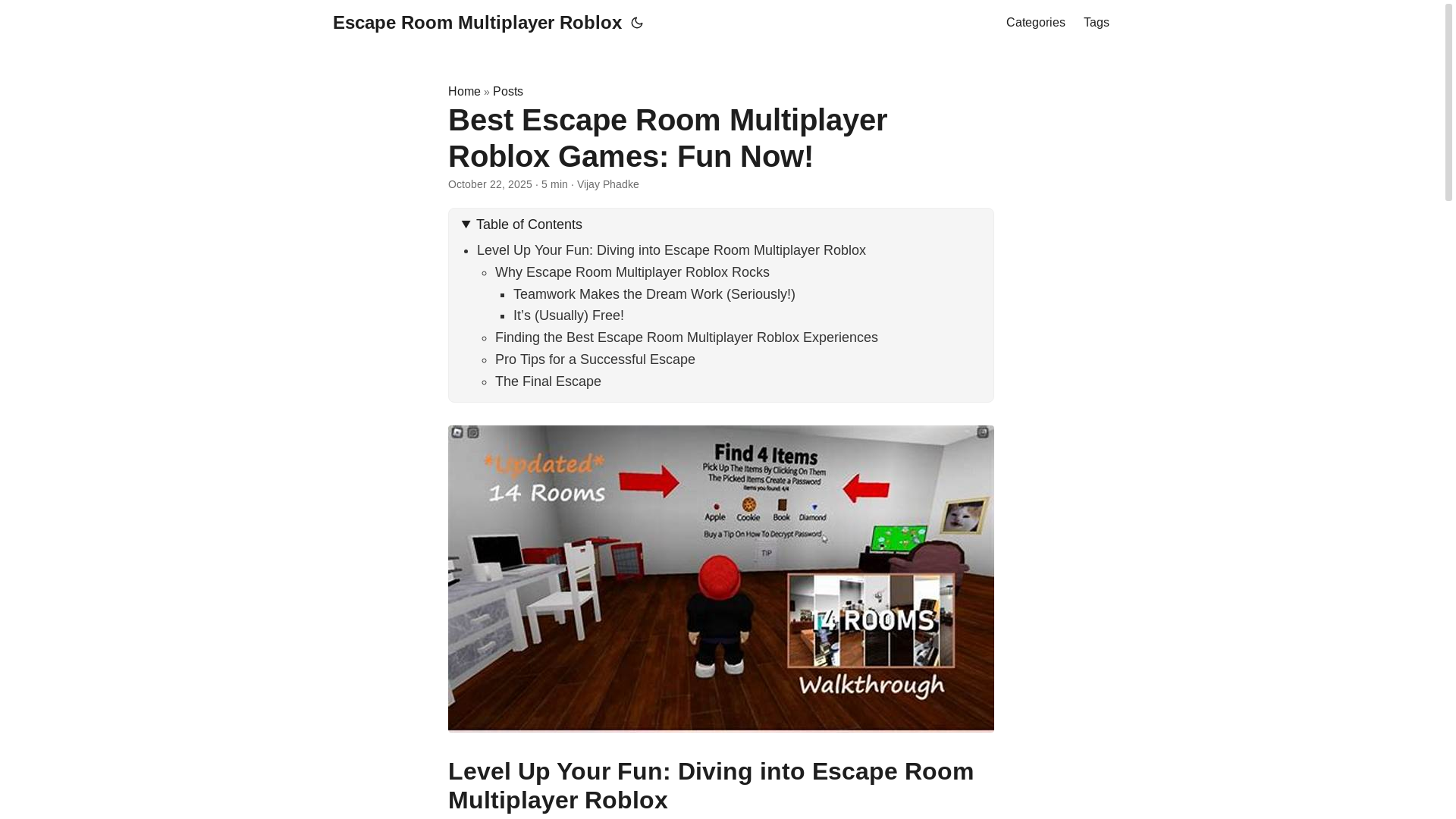 website screenshot of https://escape-room-multiplayer-roblox.pages.dev/