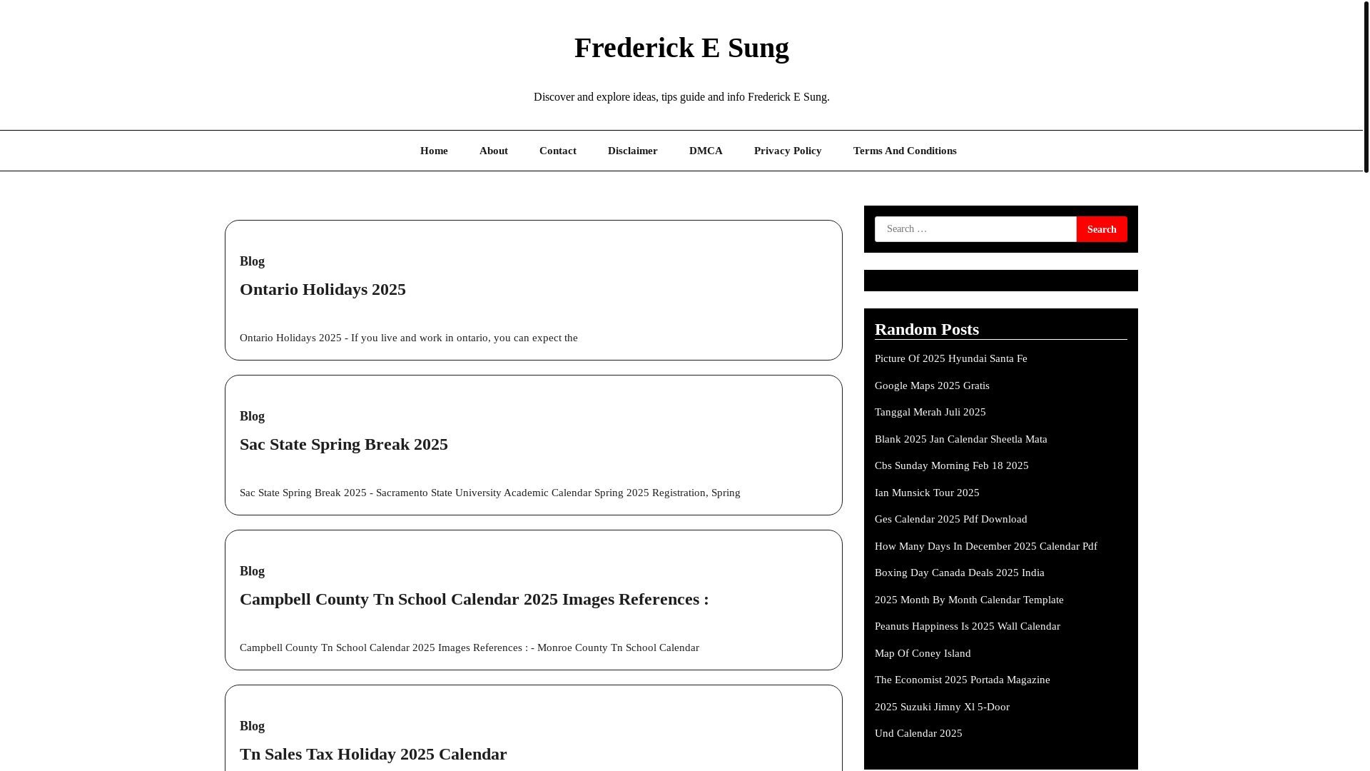 website screenshot of https://frederickesungm.pages.dev/