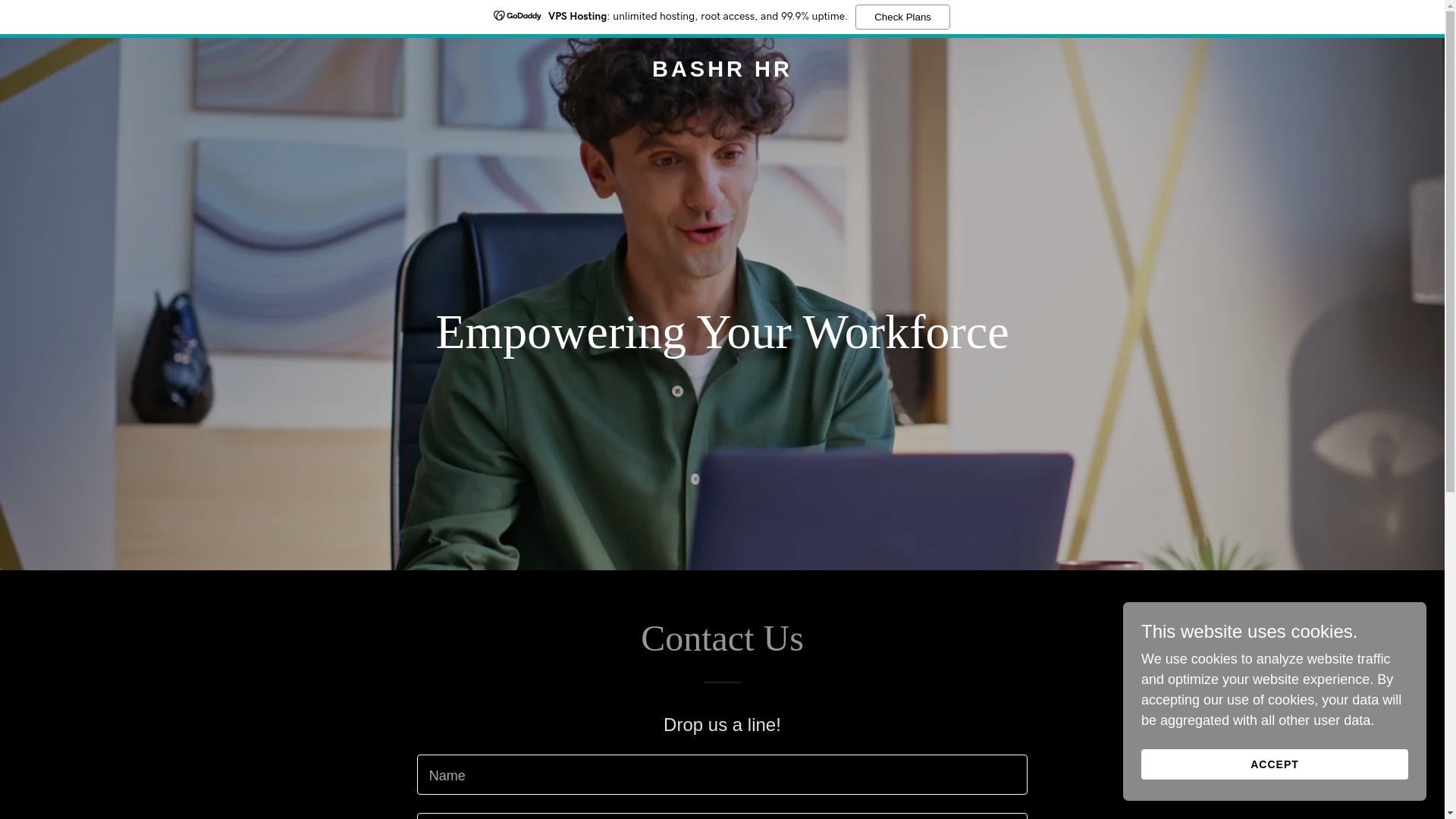 website screenshot of https://bashrhr.com/