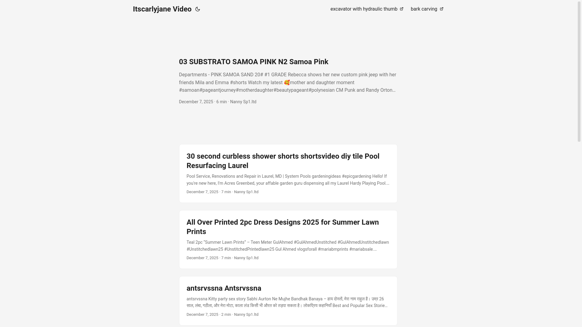 website screenshot of https://itscarlyjanevideo.pages.dev/