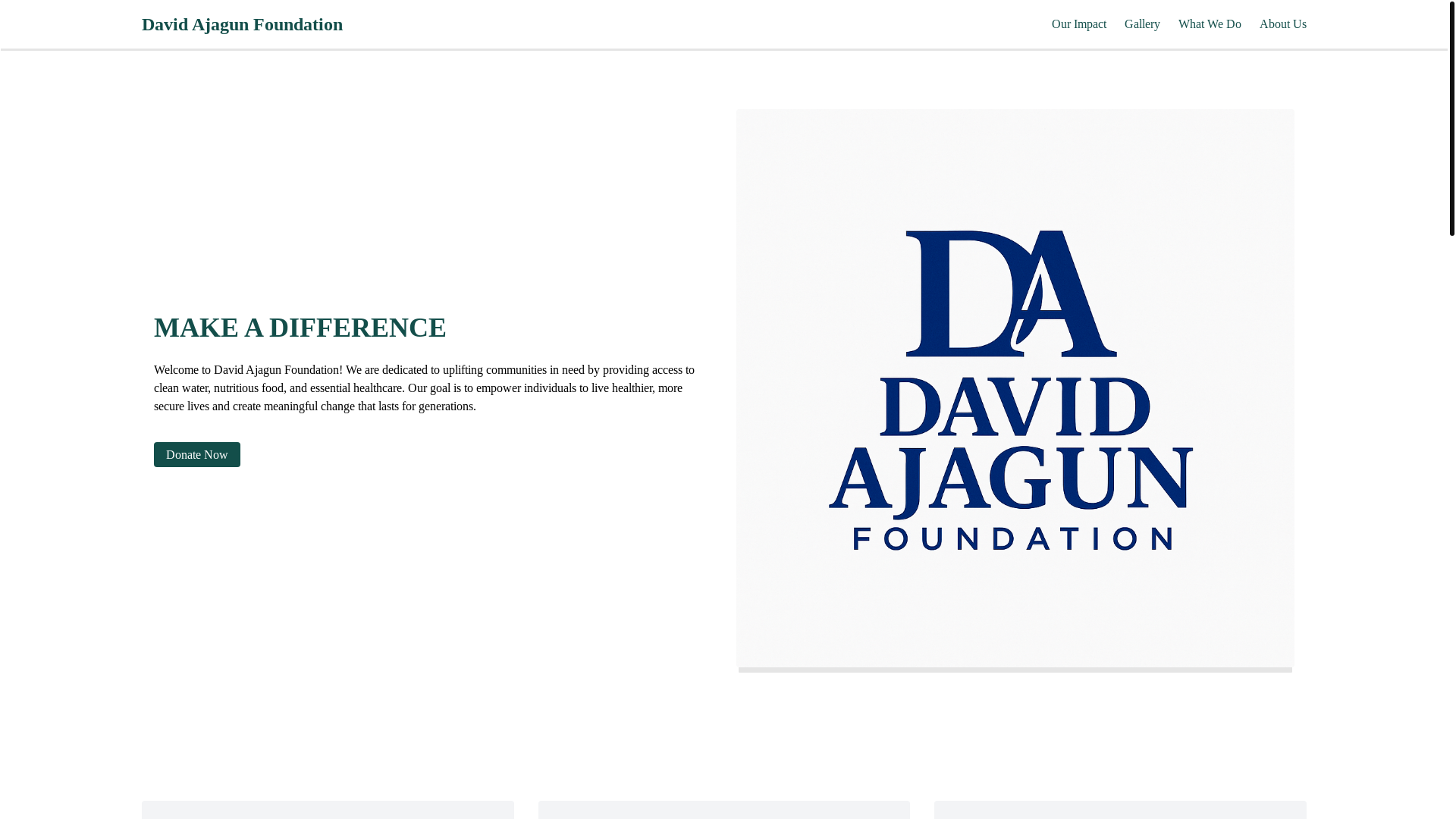 website screenshot of https://david-ajagun.pages.dev/