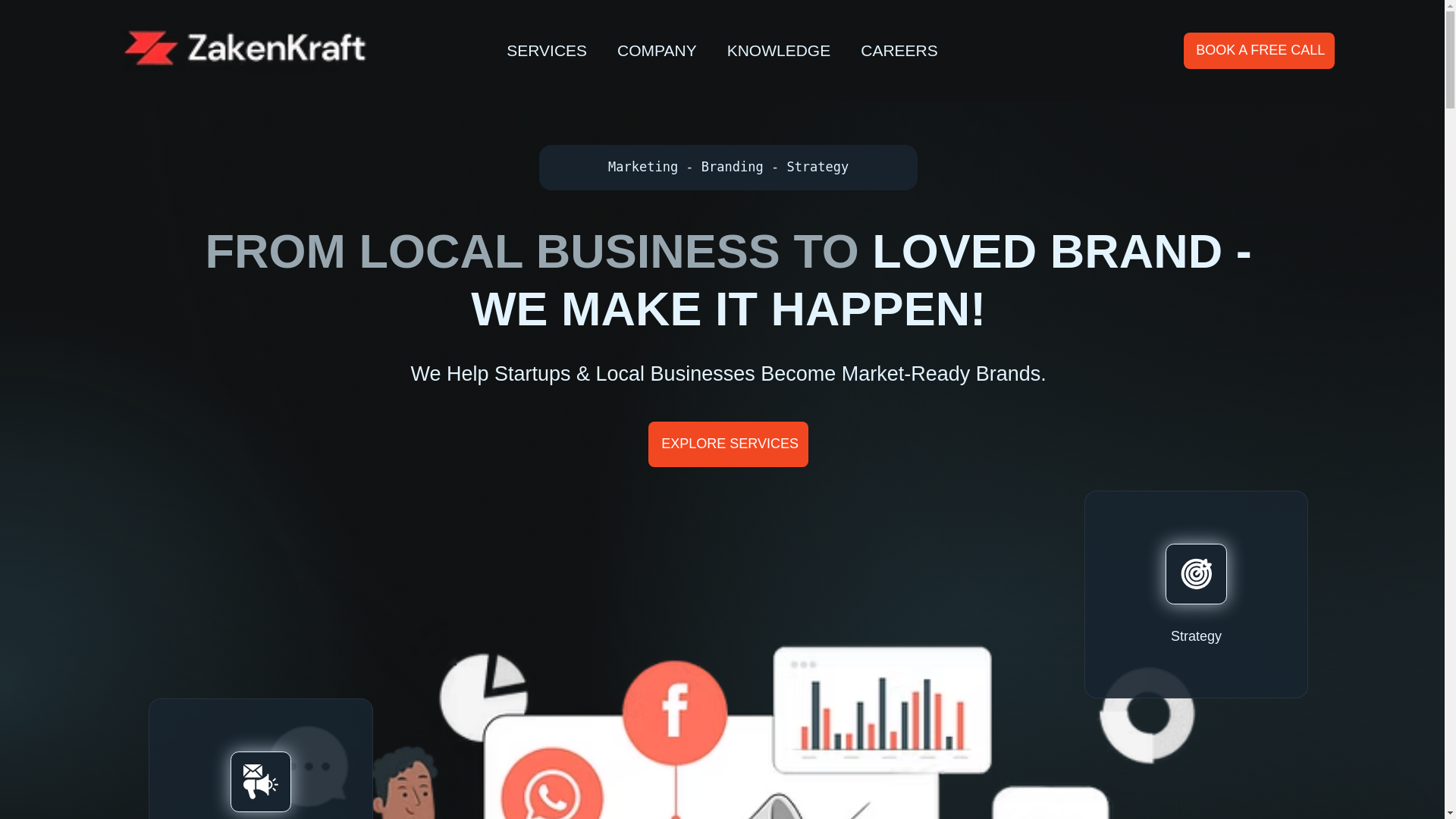 website screenshot of https://zakenkraft.com/