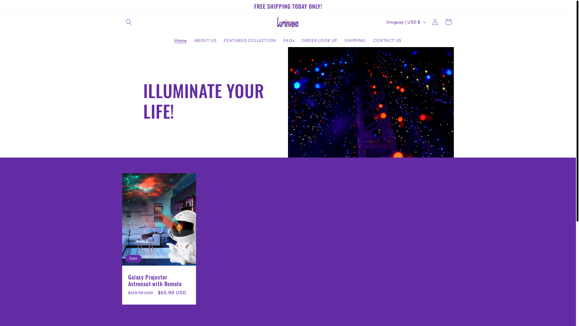 website screenshot of https://luminvexa.com/