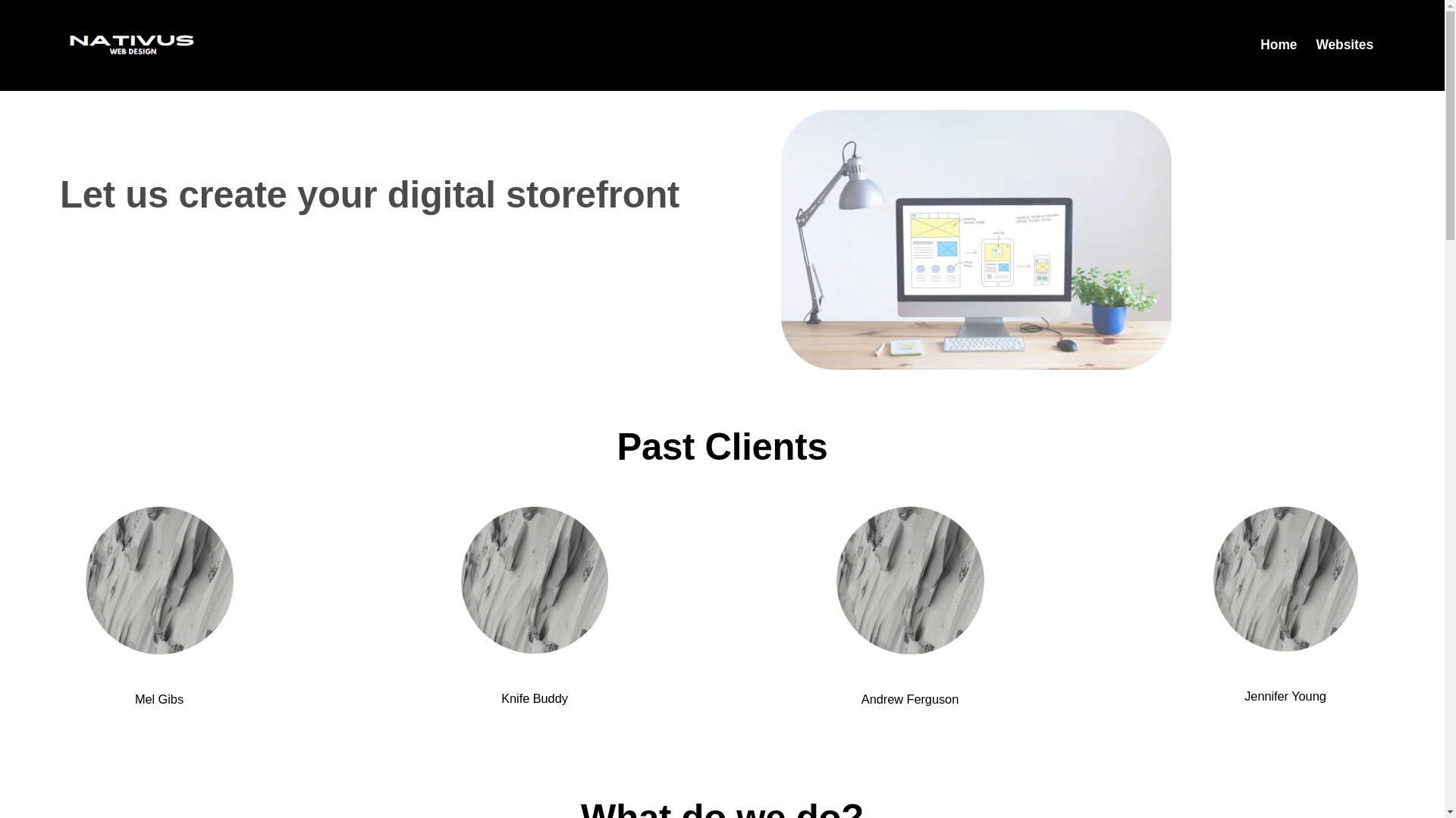 website screenshot of https://nativuswebdesign.com/