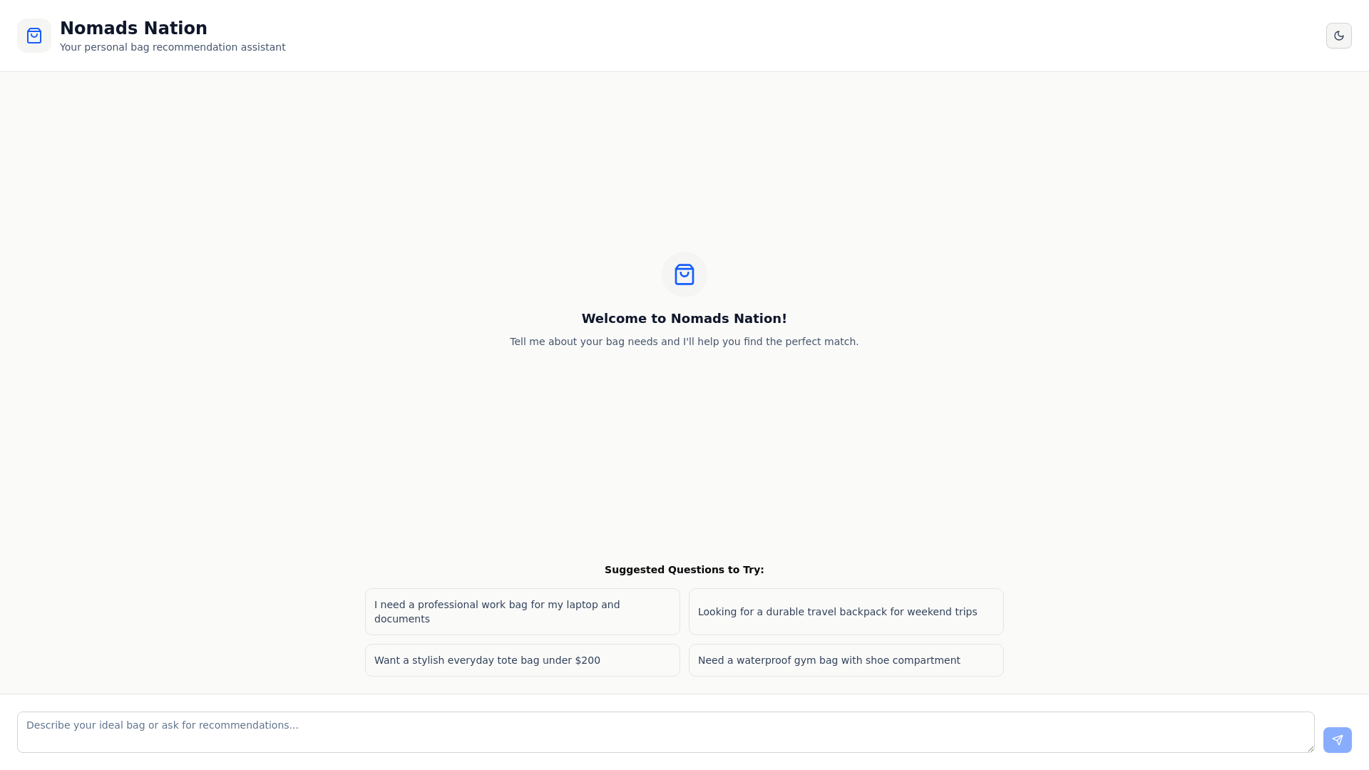 website screenshot of https://nomadsnation-dummy-chat-ui.pages.dev/