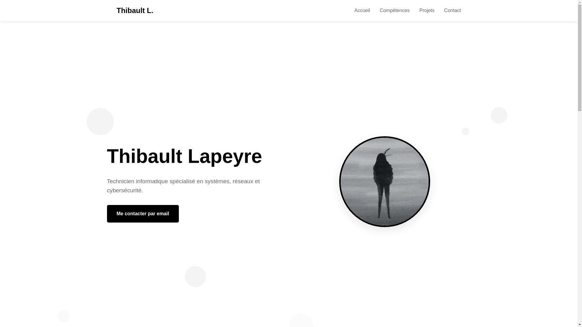 website screenshot of https://thblsite.pages.dev/