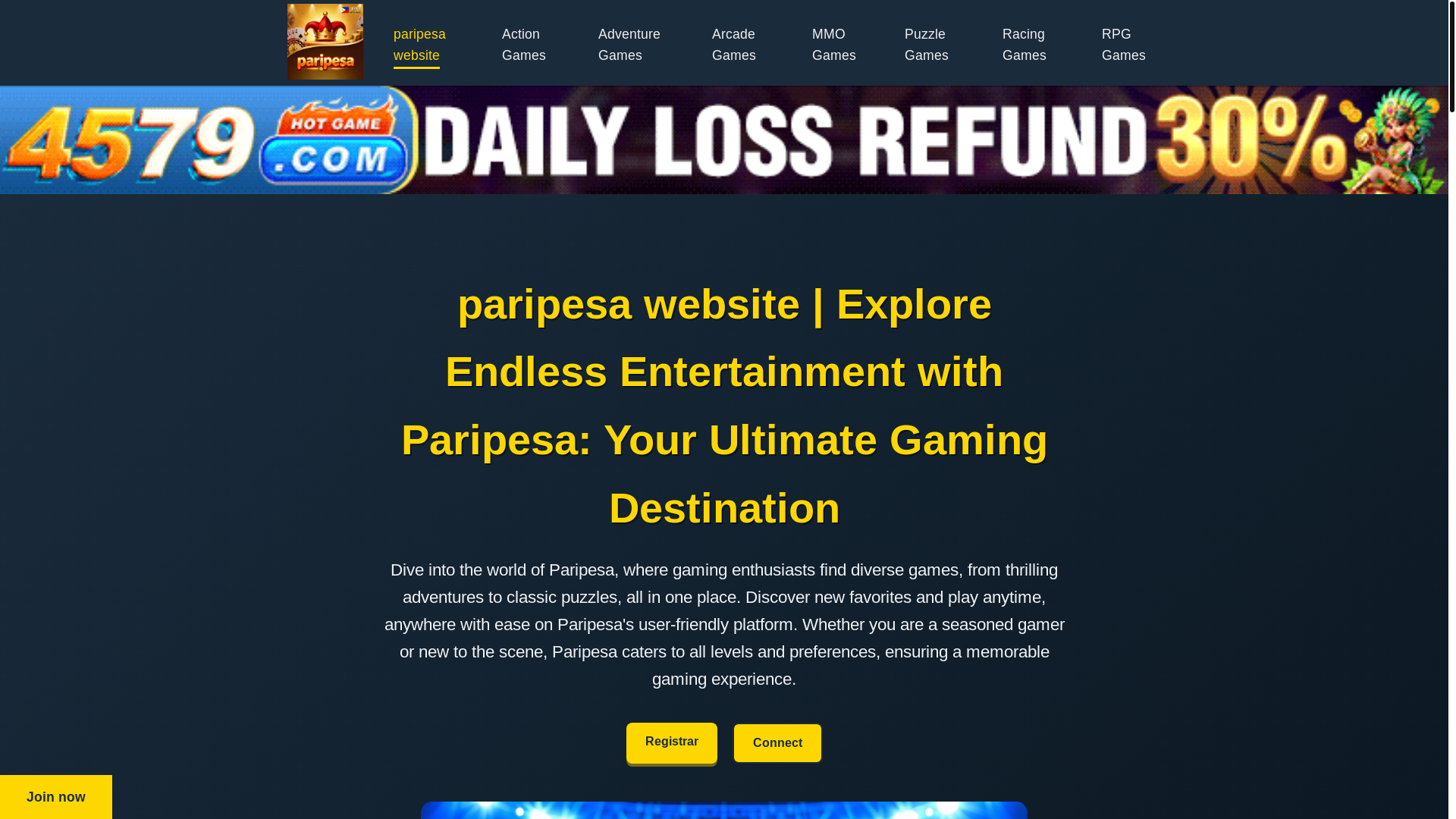 website screenshot of https://paripesawebsite.com/