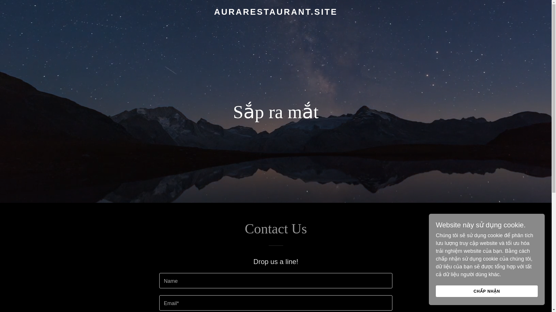website screenshot of https://aurarestaurant.site/