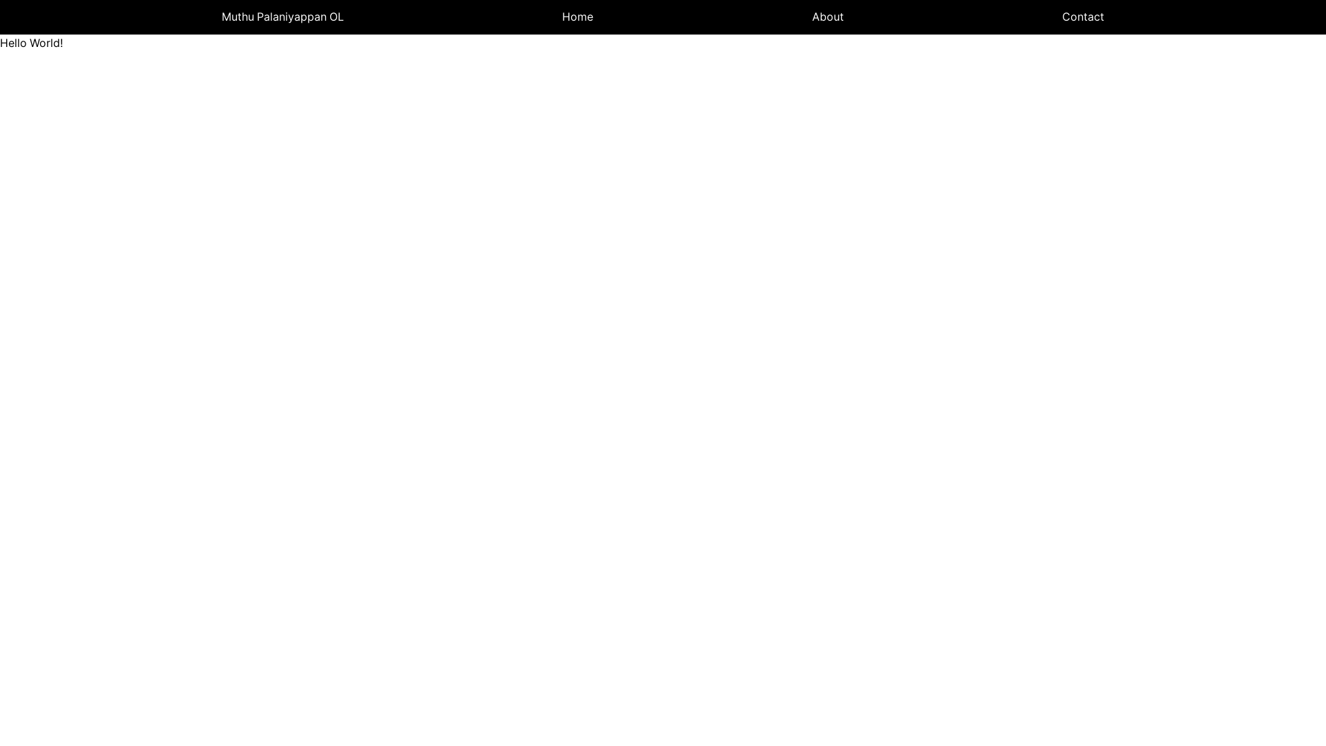 website screenshot of https://muthupalaniyappan.com/