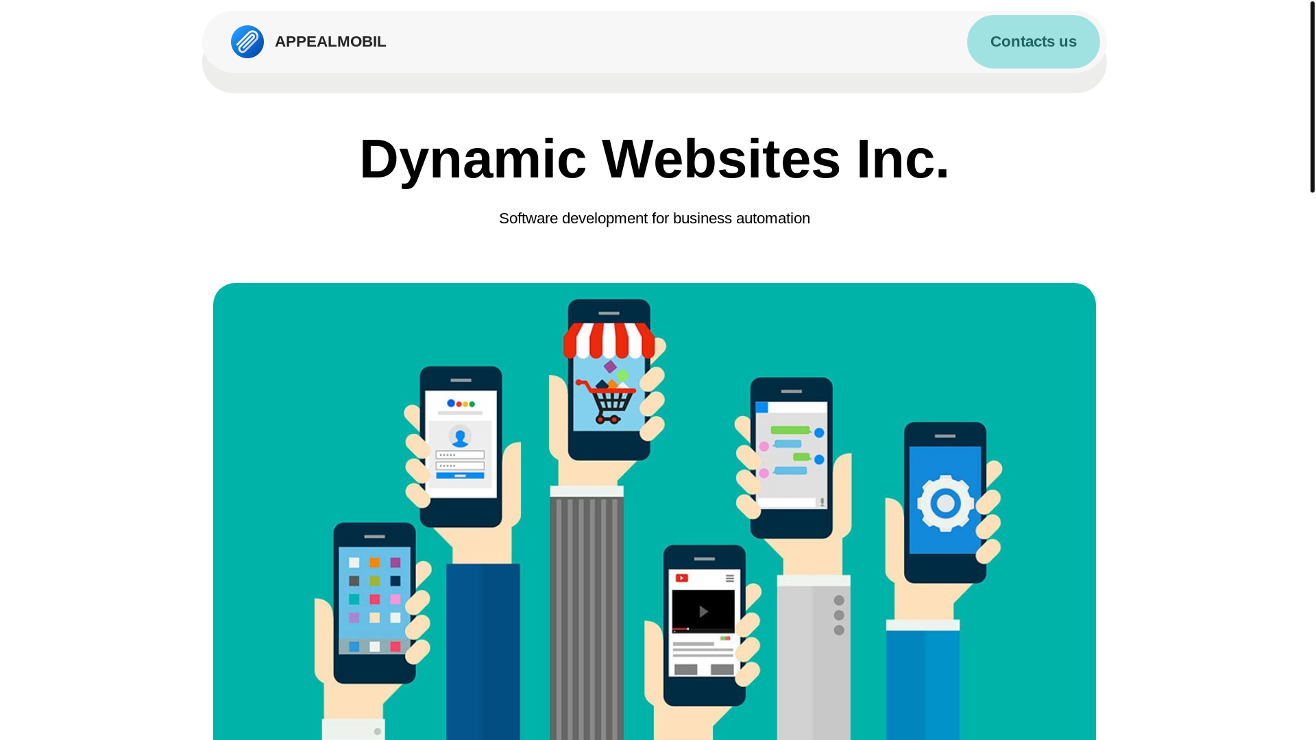 website screenshot of https://dynamicwebsit.com/
