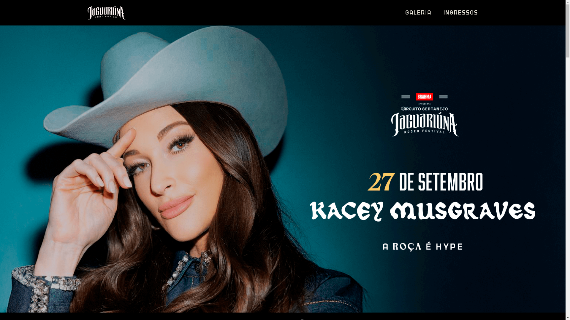 website screenshot of https://jaguariunarodeofestiva.com/