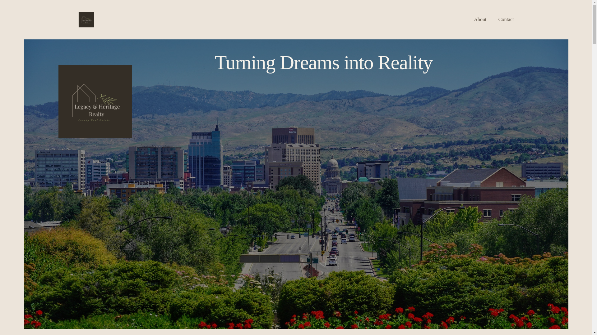 website screenshot of https://legacyandheritagerealty.com/