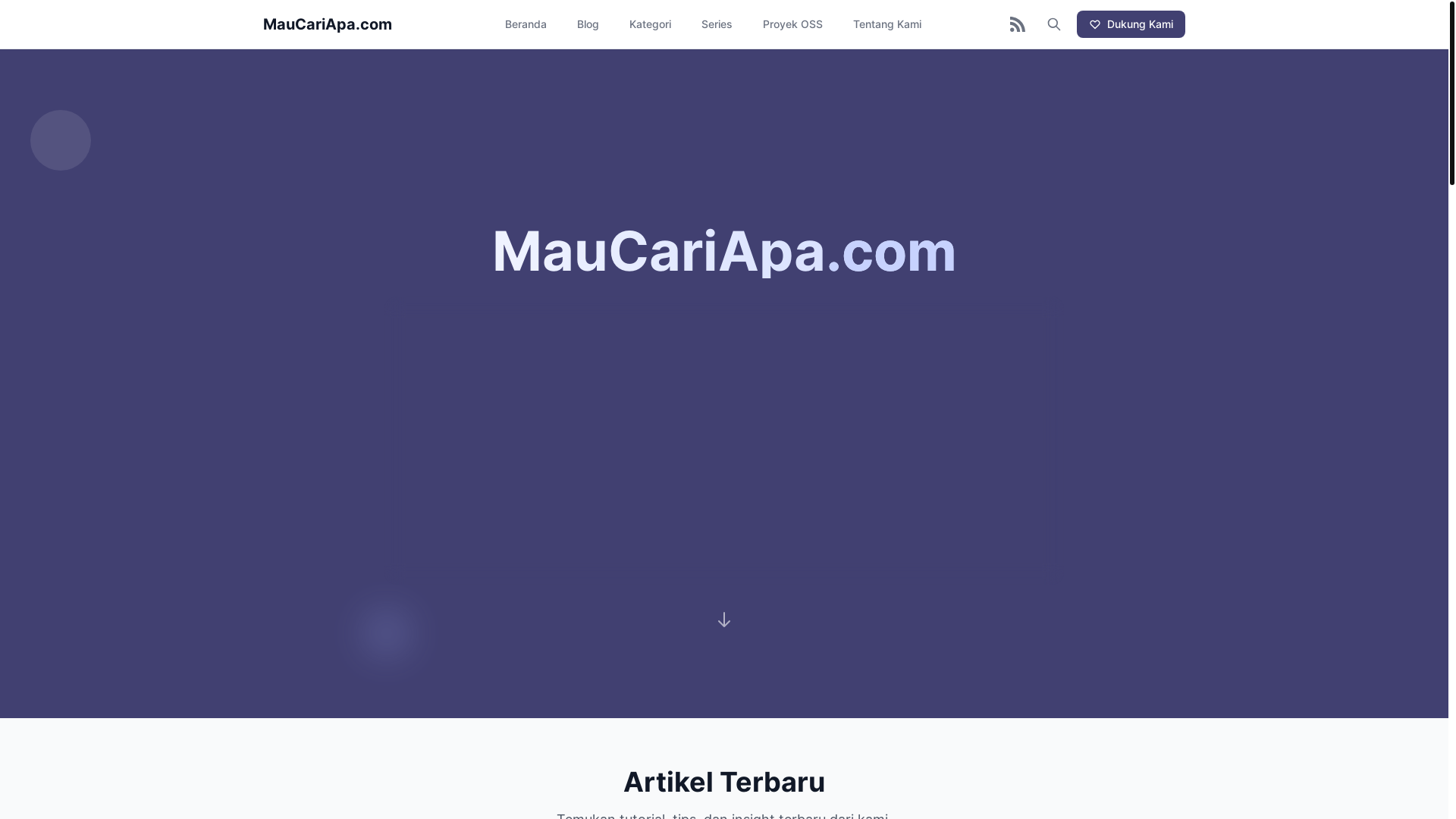 website screenshot of https://maucariapacom.pages.dev/