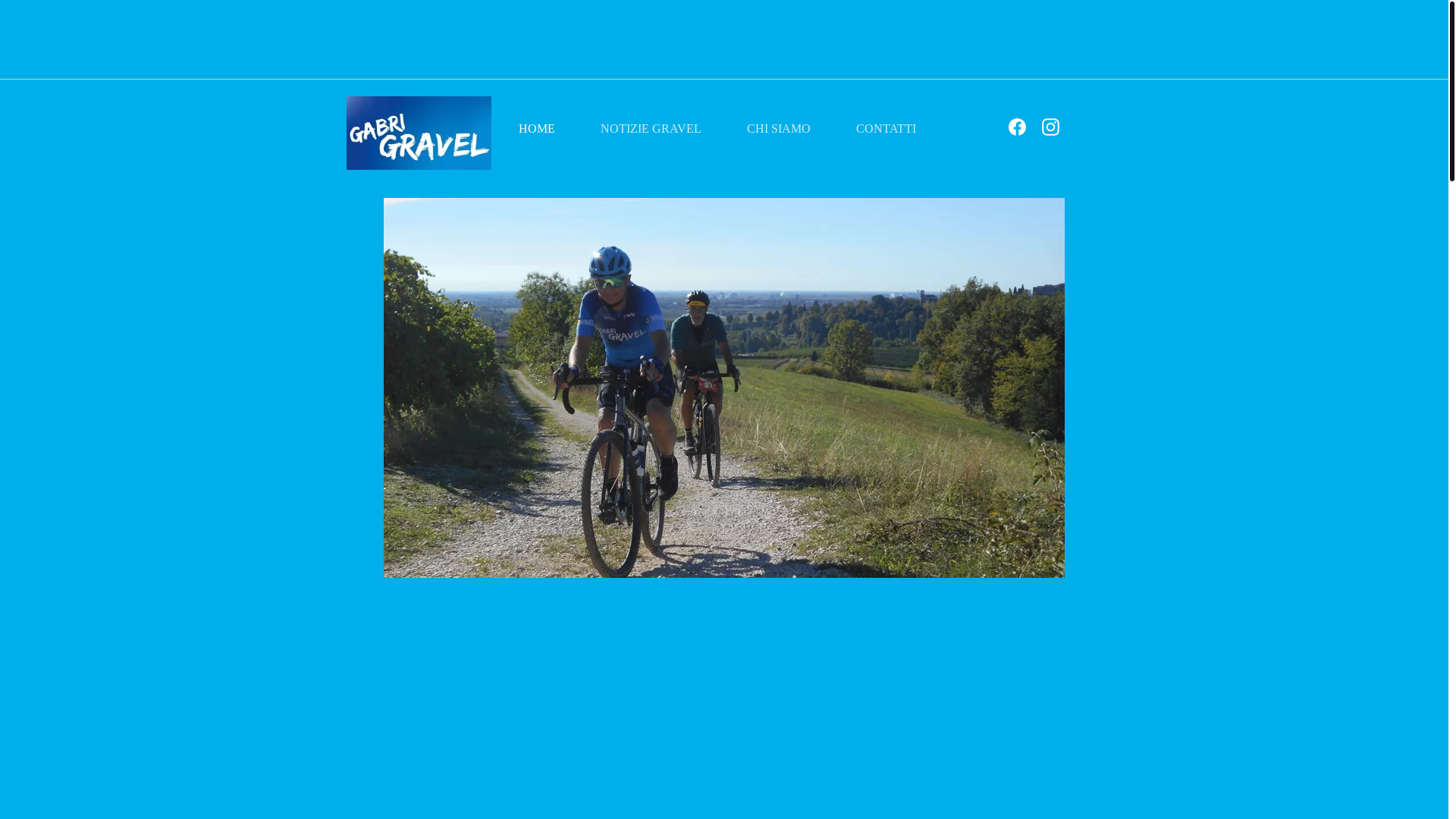 website screenshot of https://gabrigravel.it/
