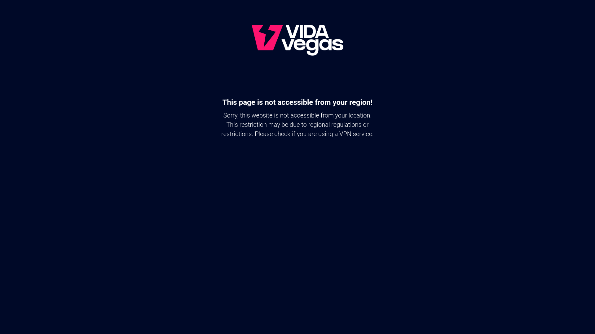 website screenshot of https://vidavegas4.com/