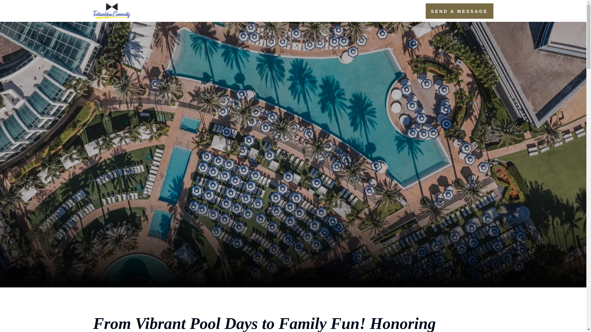 website screenshot of https://fontainebleau.community/