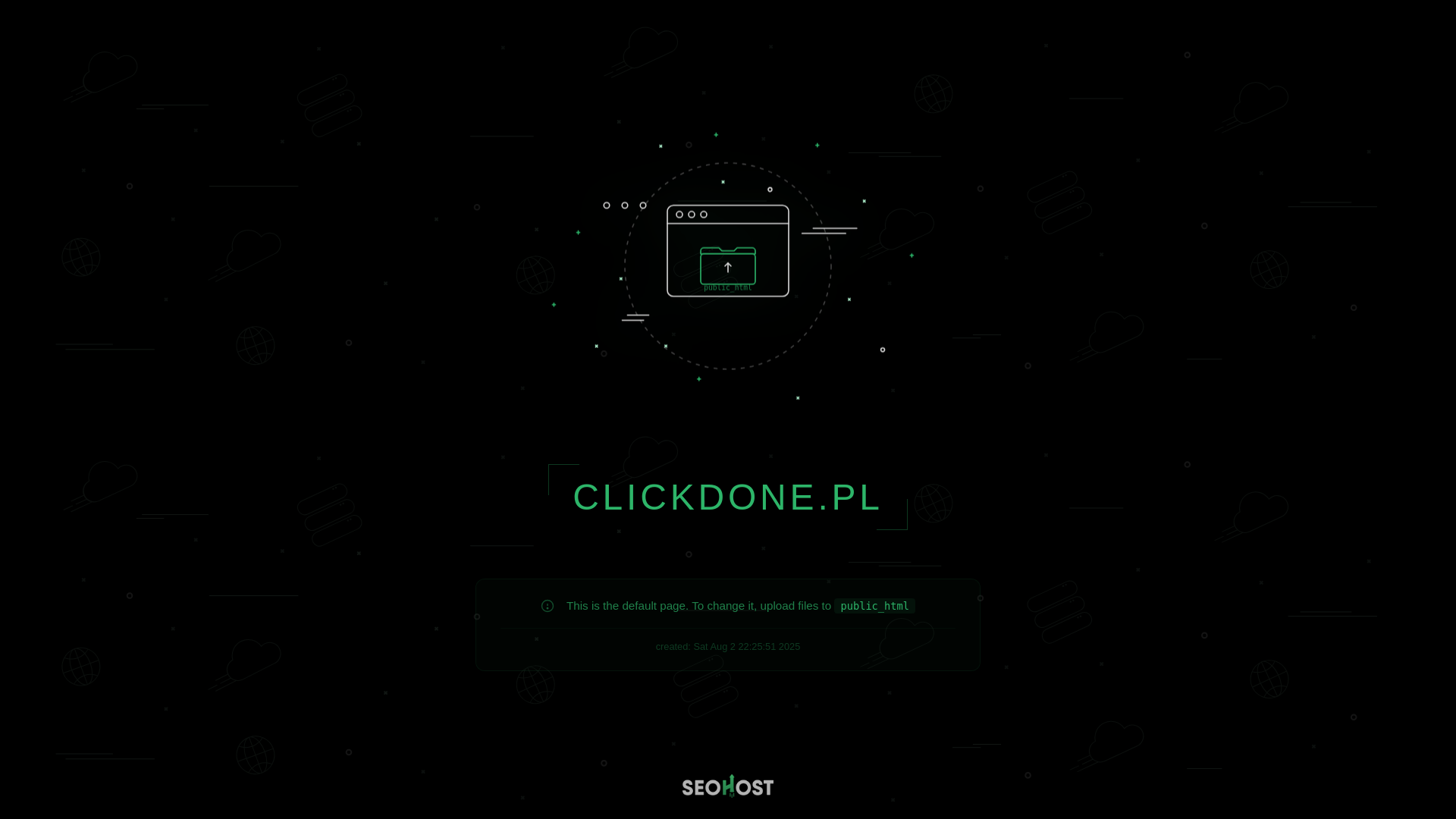 website screenshot of https://clickdone.pl/