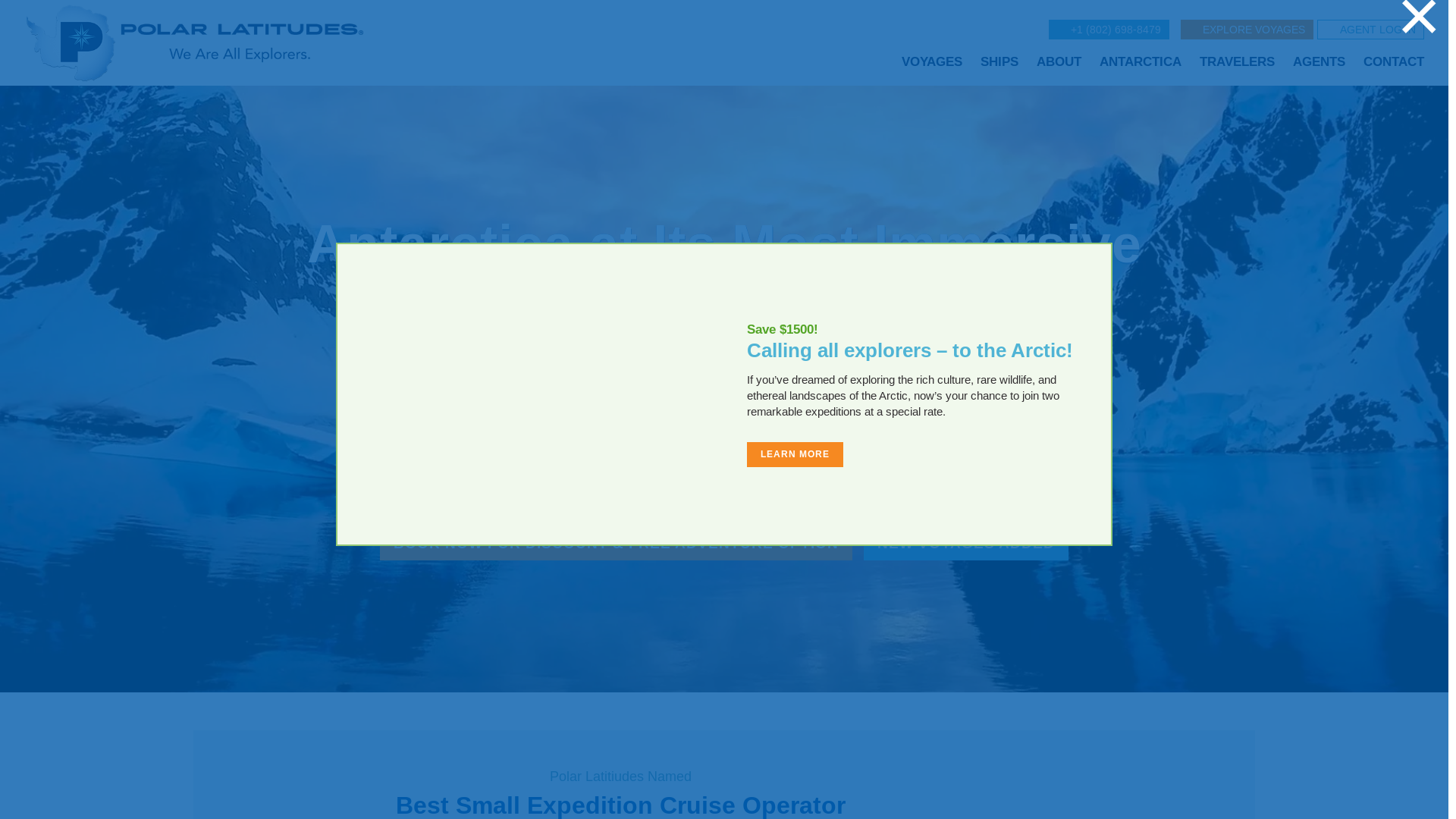 website screenshot of https://ocean-albatros.org/