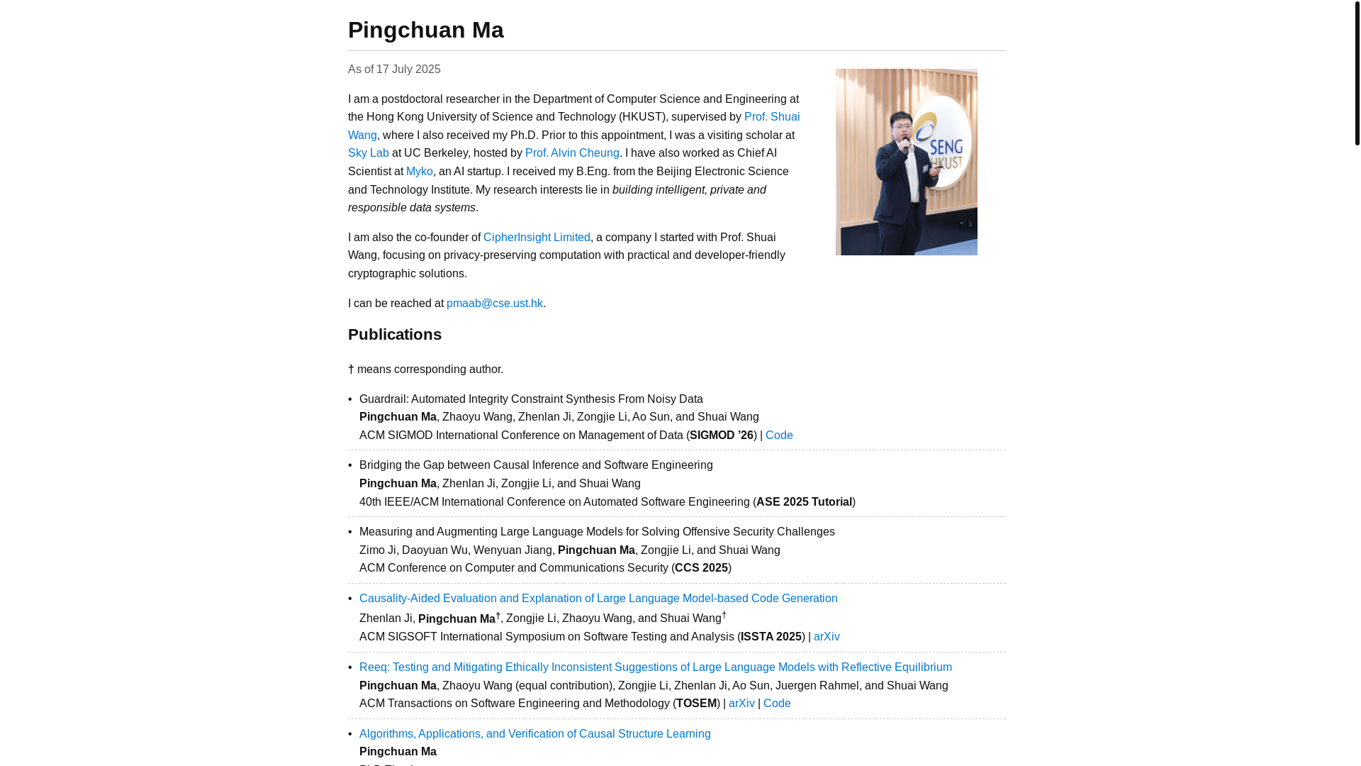 website screenshot of https://pckennethma-github-io.pages.dev/