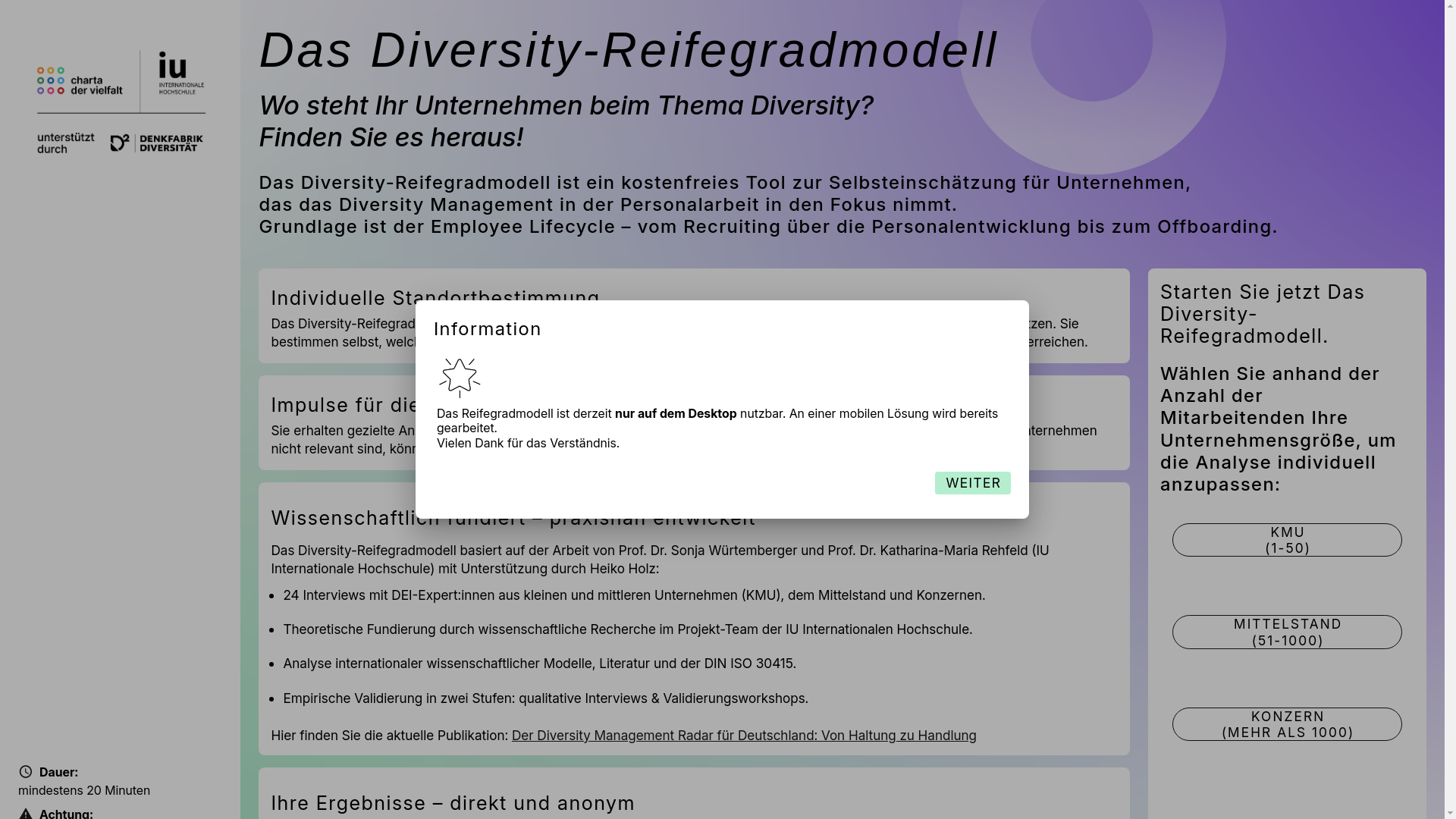 website screenshot of https://diversity-radar.pages.dev/