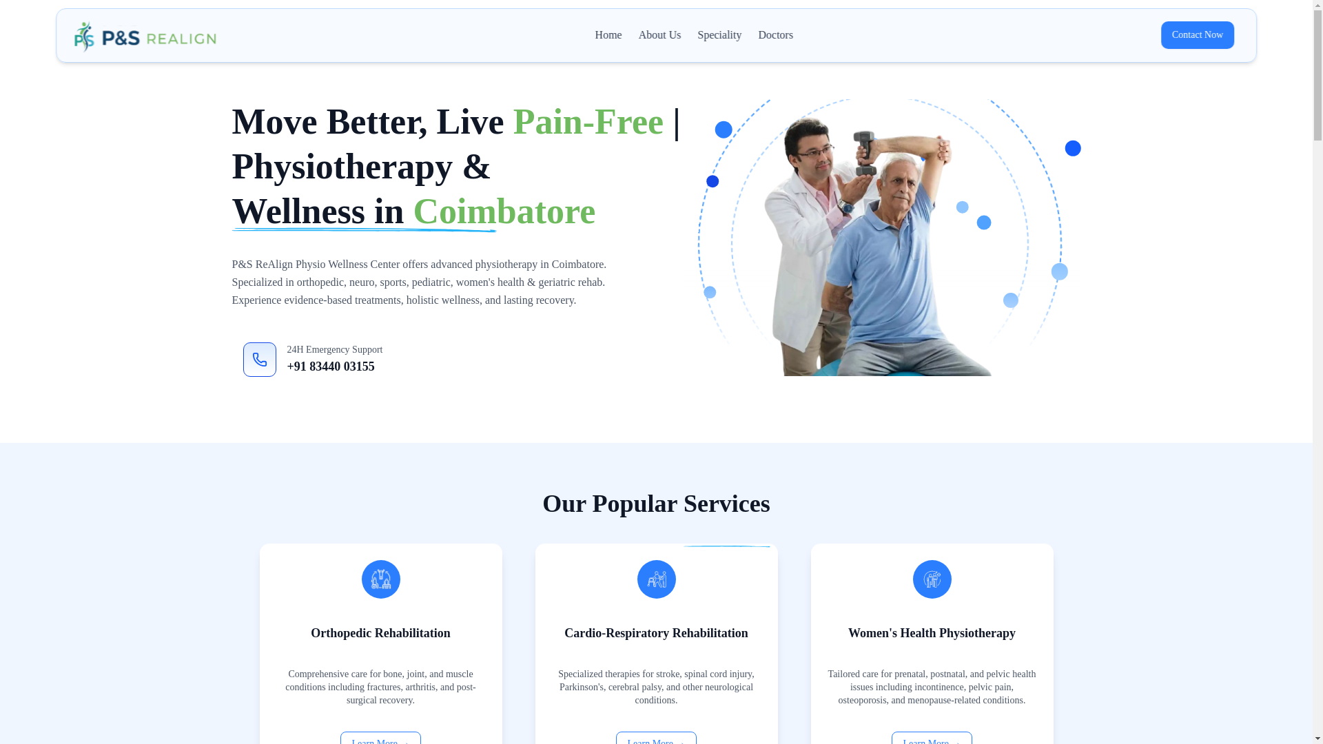 website screenshot of https://hospis.pages.dev/