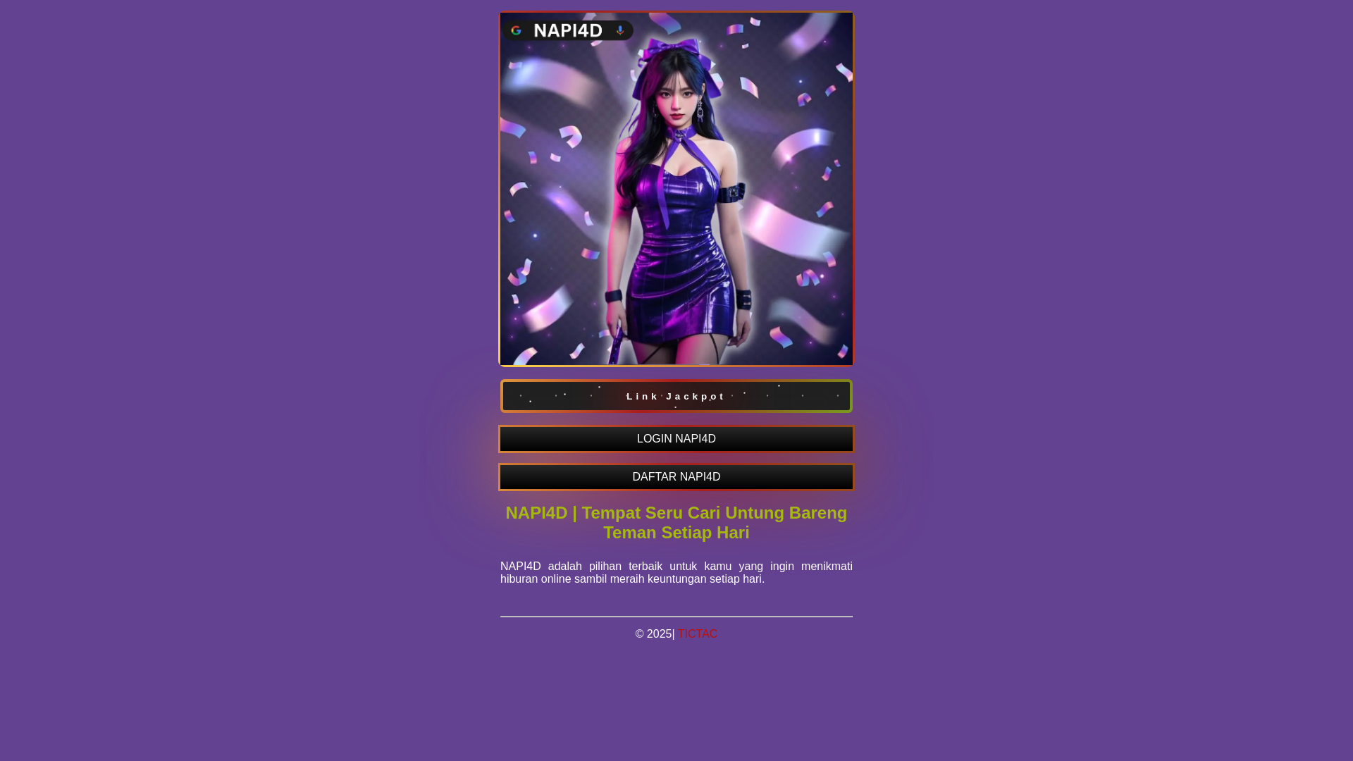 website screenshot of https://tictacnapi4d.pages.dev/