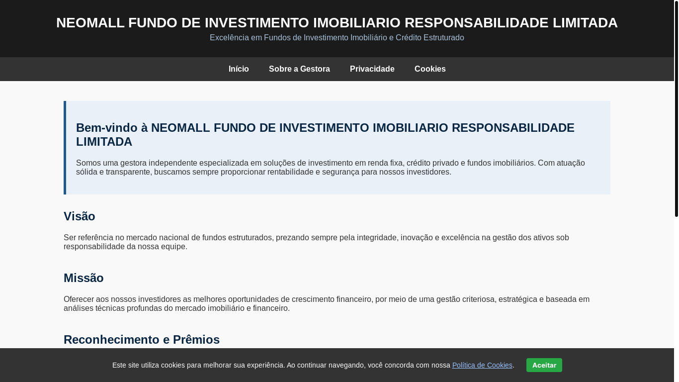 website screenshot of https://neomallfundo.top/
