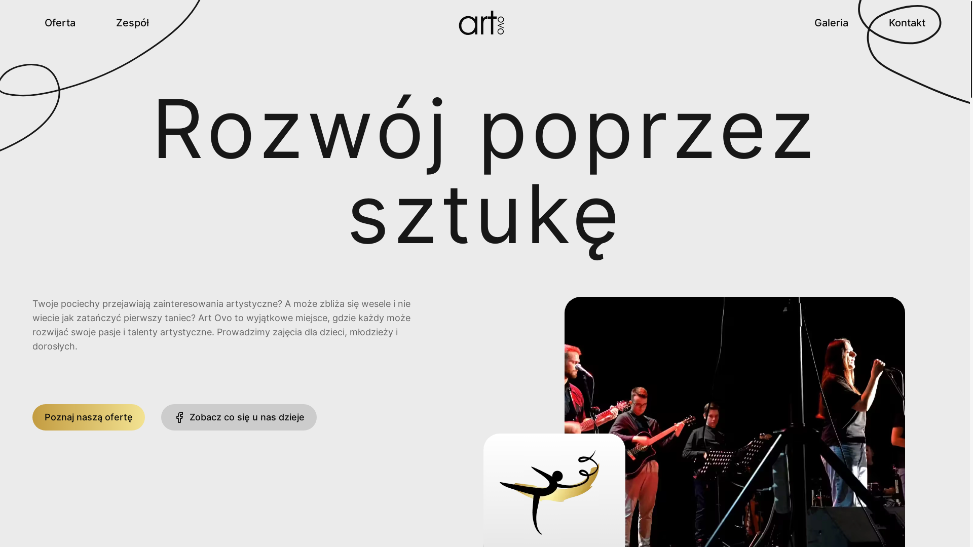 website screenshot of https://art-ovo-page.pages.dev/