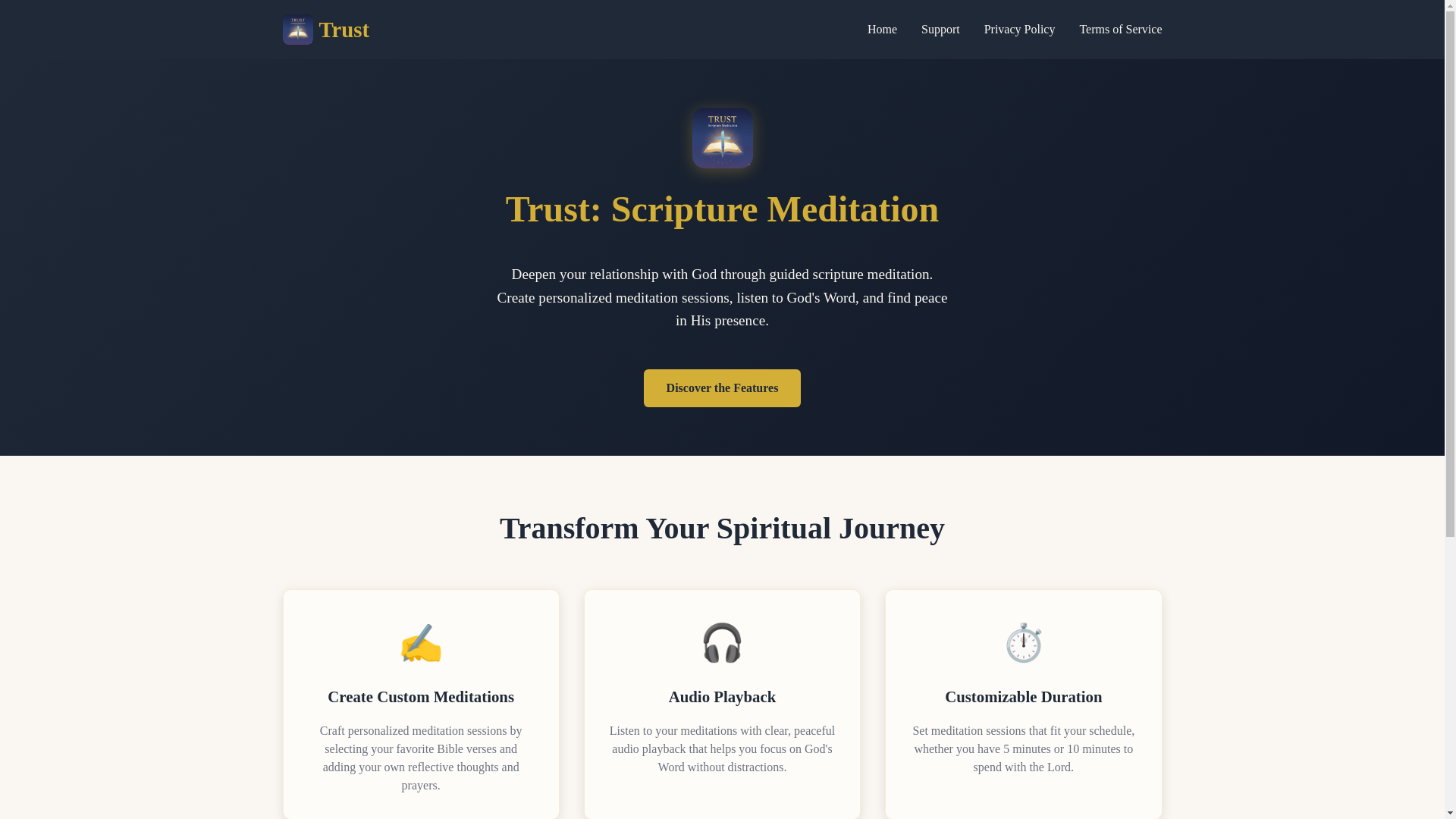 website screenshot of https://scripturemeditationwebsite.pages.dev/