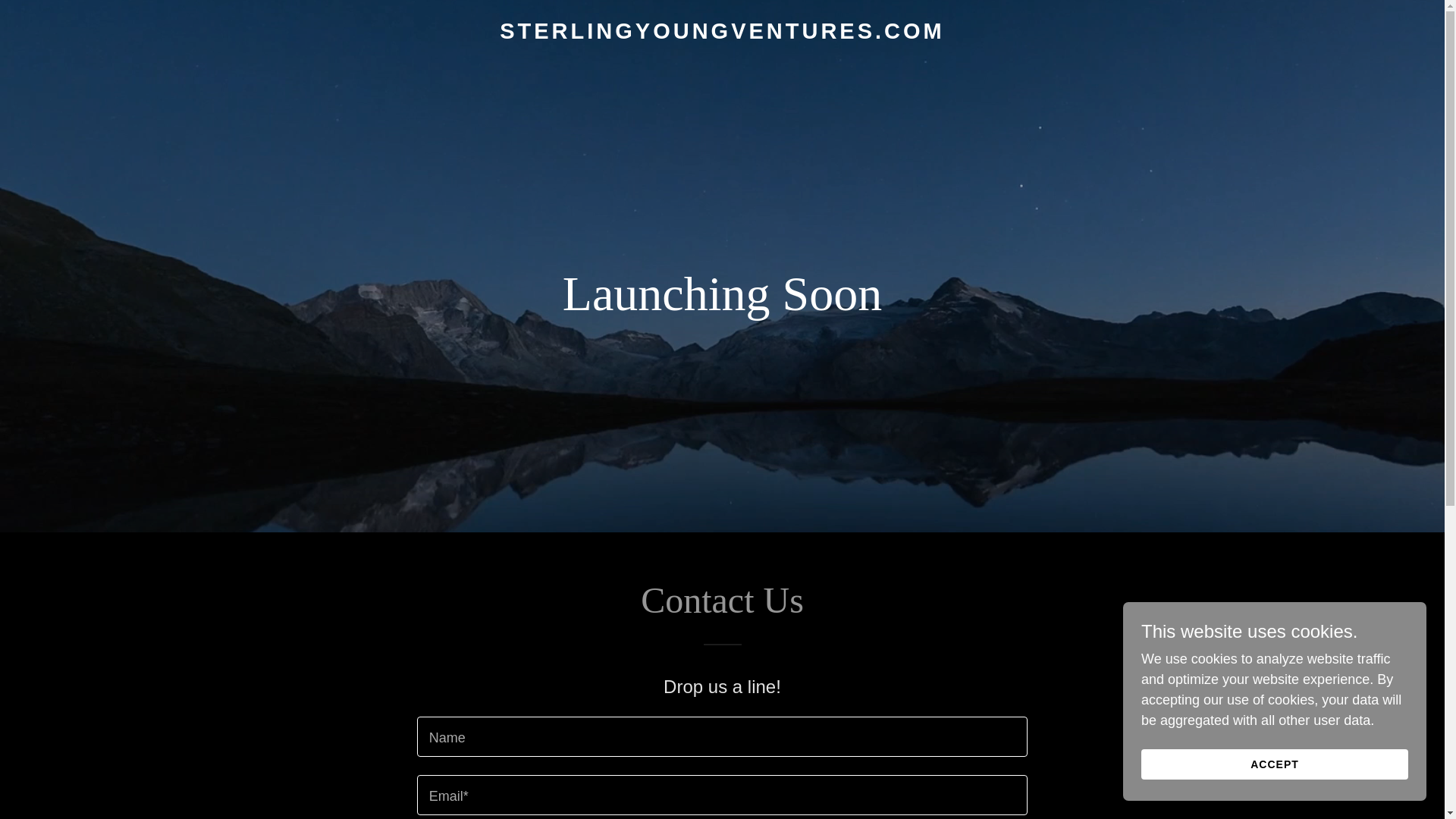 website screenshot of https://sterlingyoungventures.com/